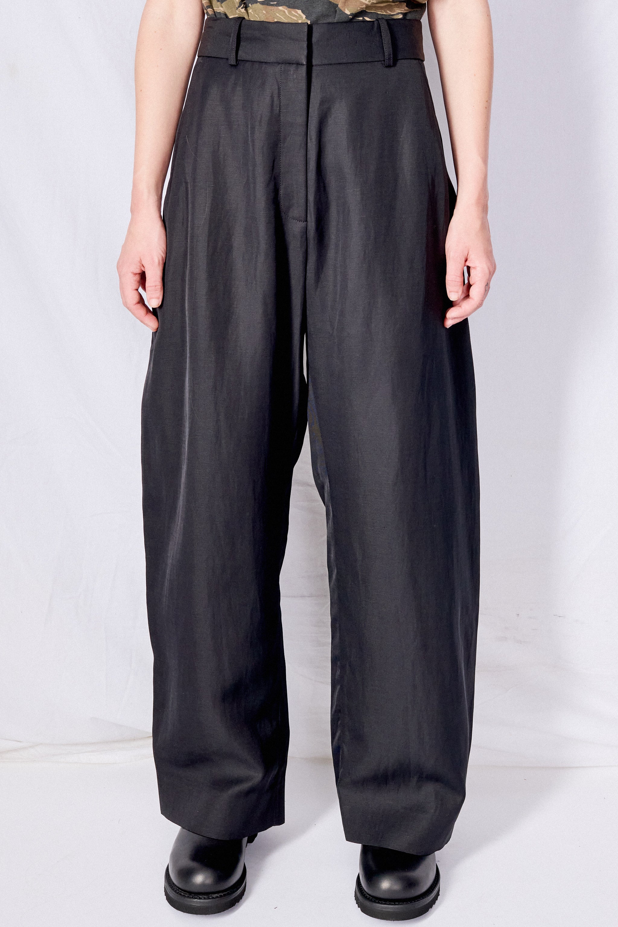 Black Myers Pant - Studio Nicholson – Assembly New York