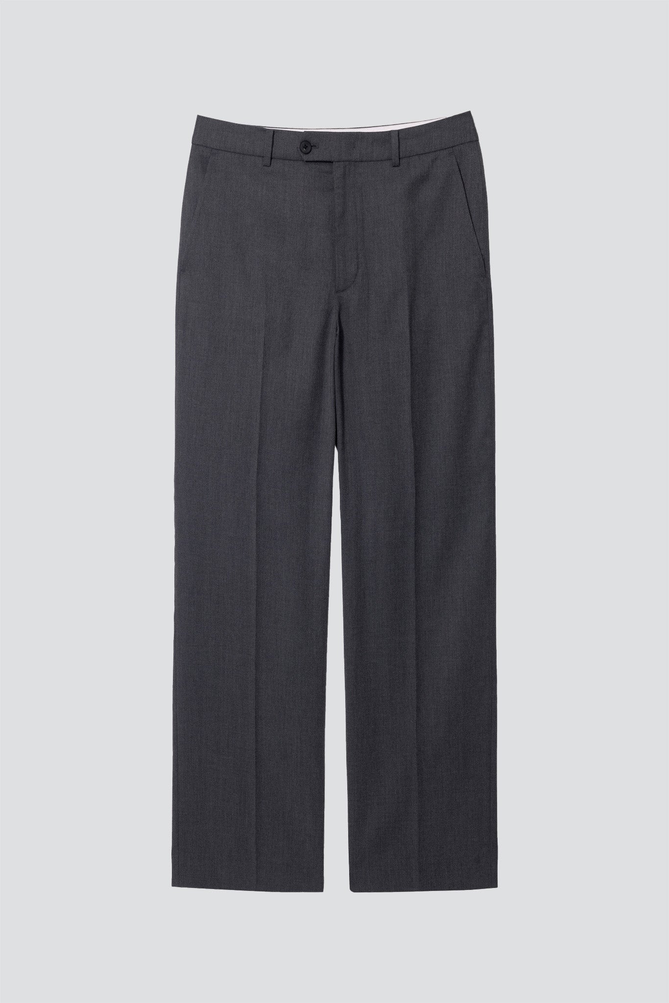 Grey Semi Wide Slacks