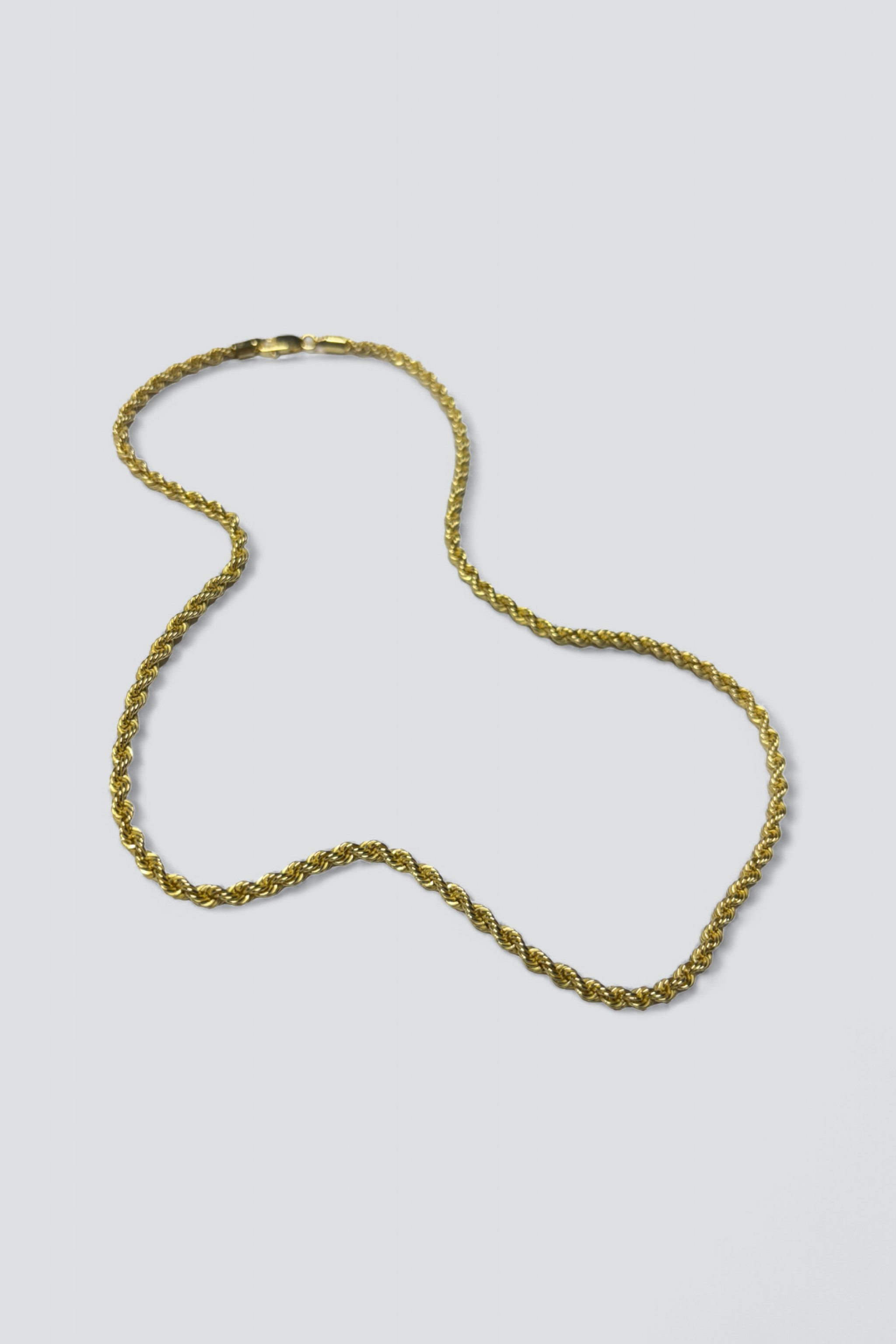 14K Gold Vermeil Twist Chain Necklace