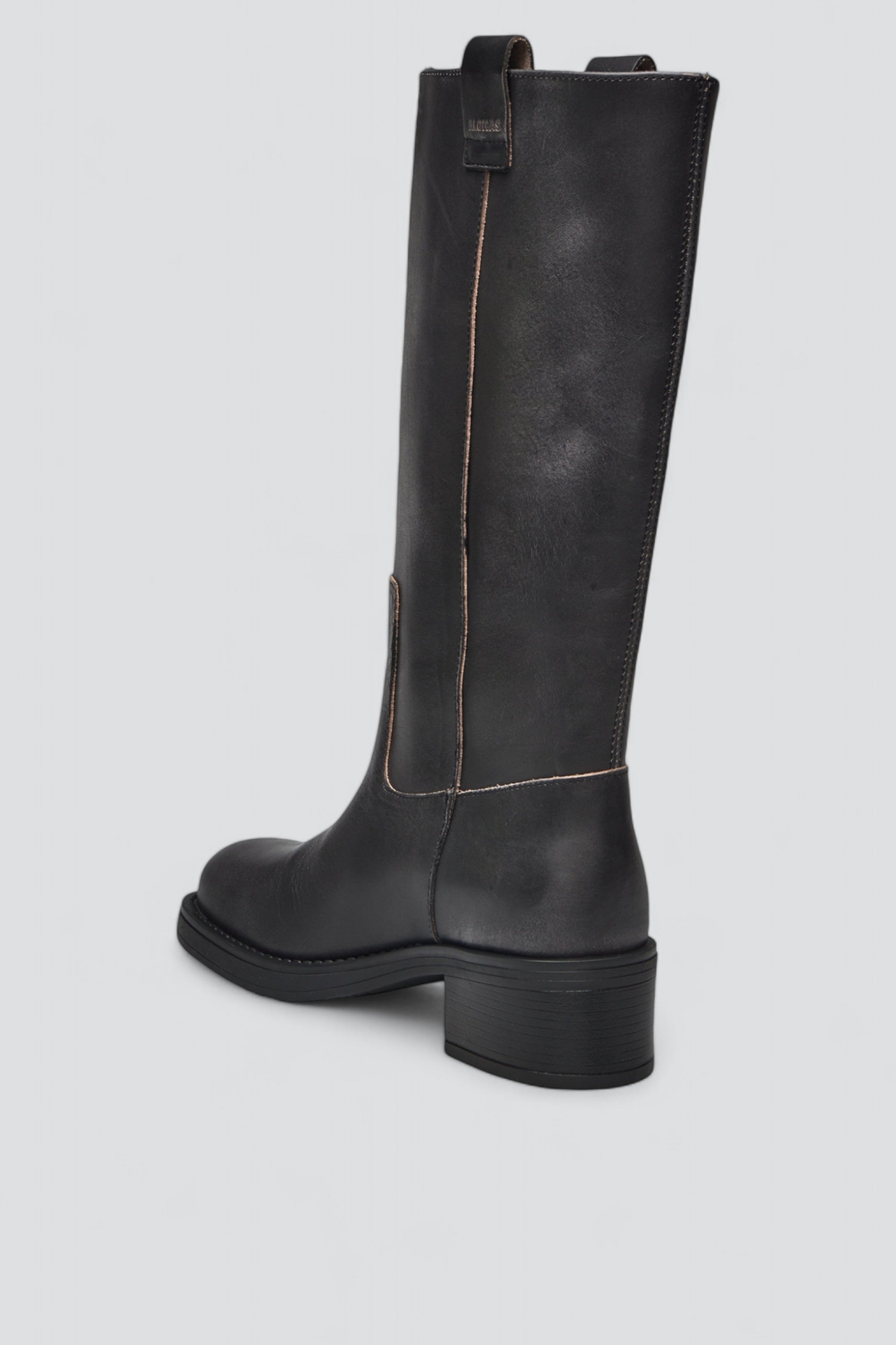 Black Sajan Leather Boot