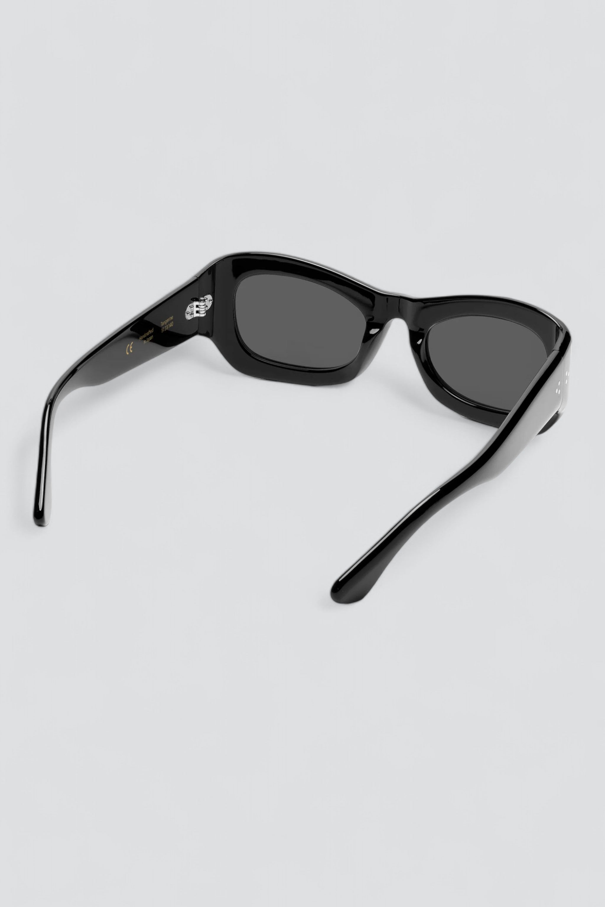 Acetate Black Tangerine Sunglasses