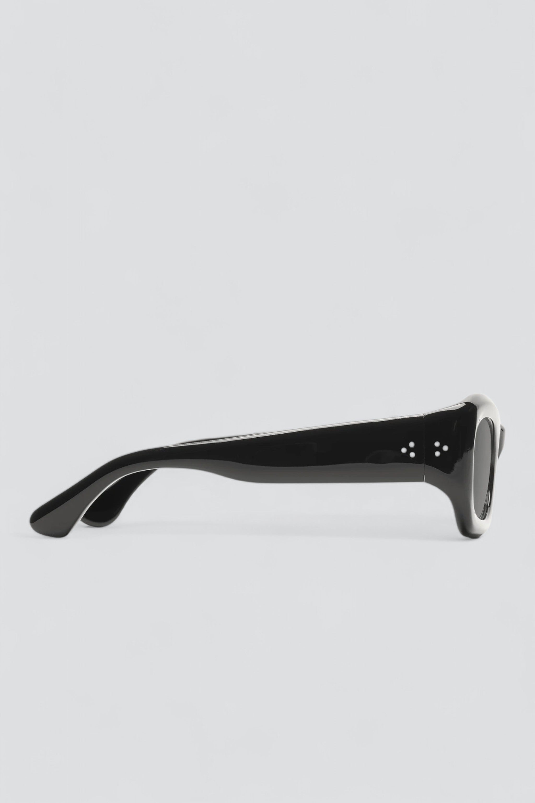 Acetate Black Tangerine Sunglasses