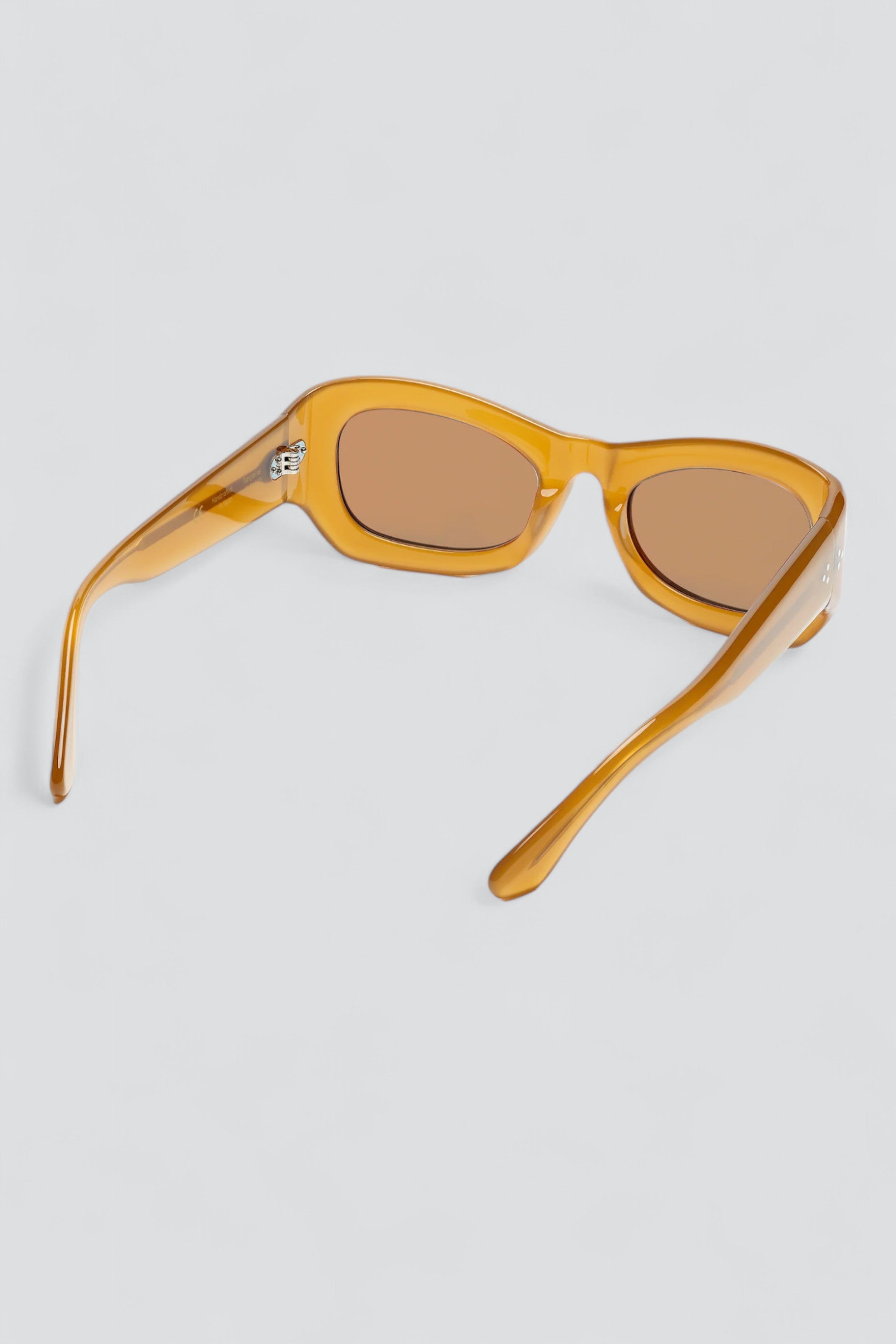 Acetate Yellow Tangerine Sunglasses