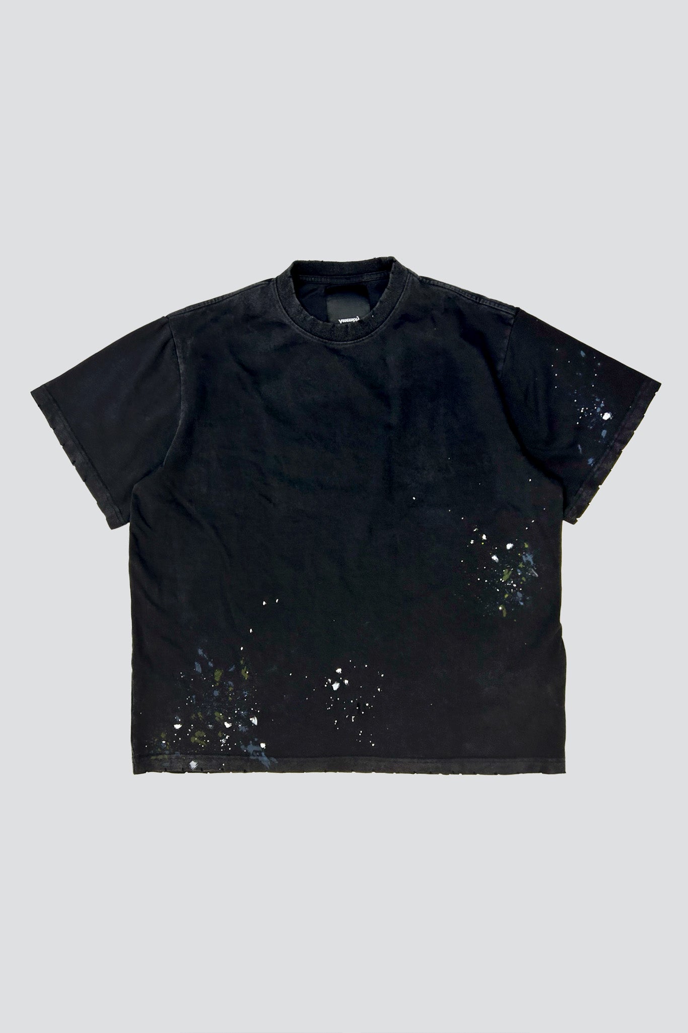 Black Painted T-Shirt