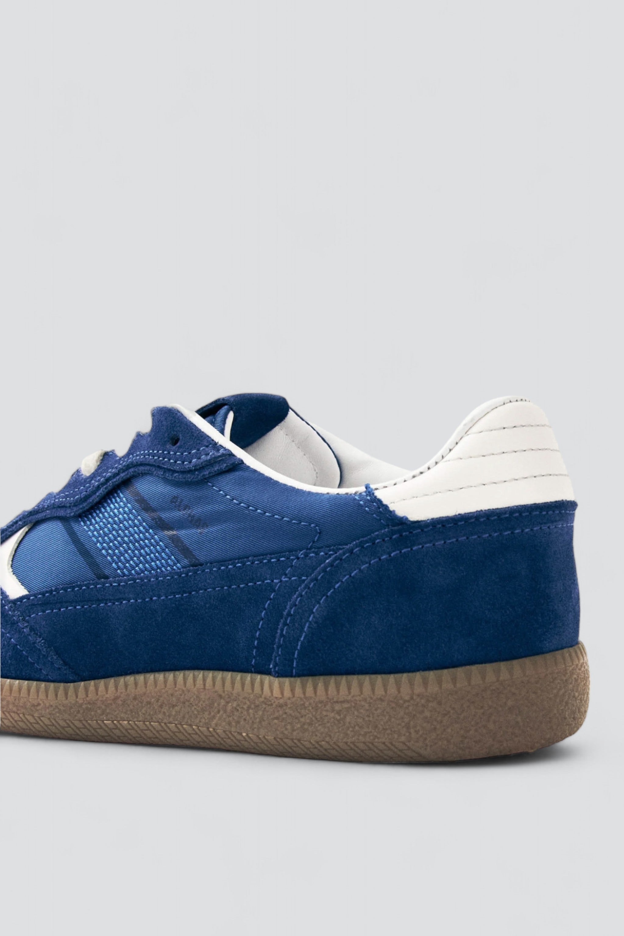 Sheen Blue Tb.490 Rife Leather Sneakers