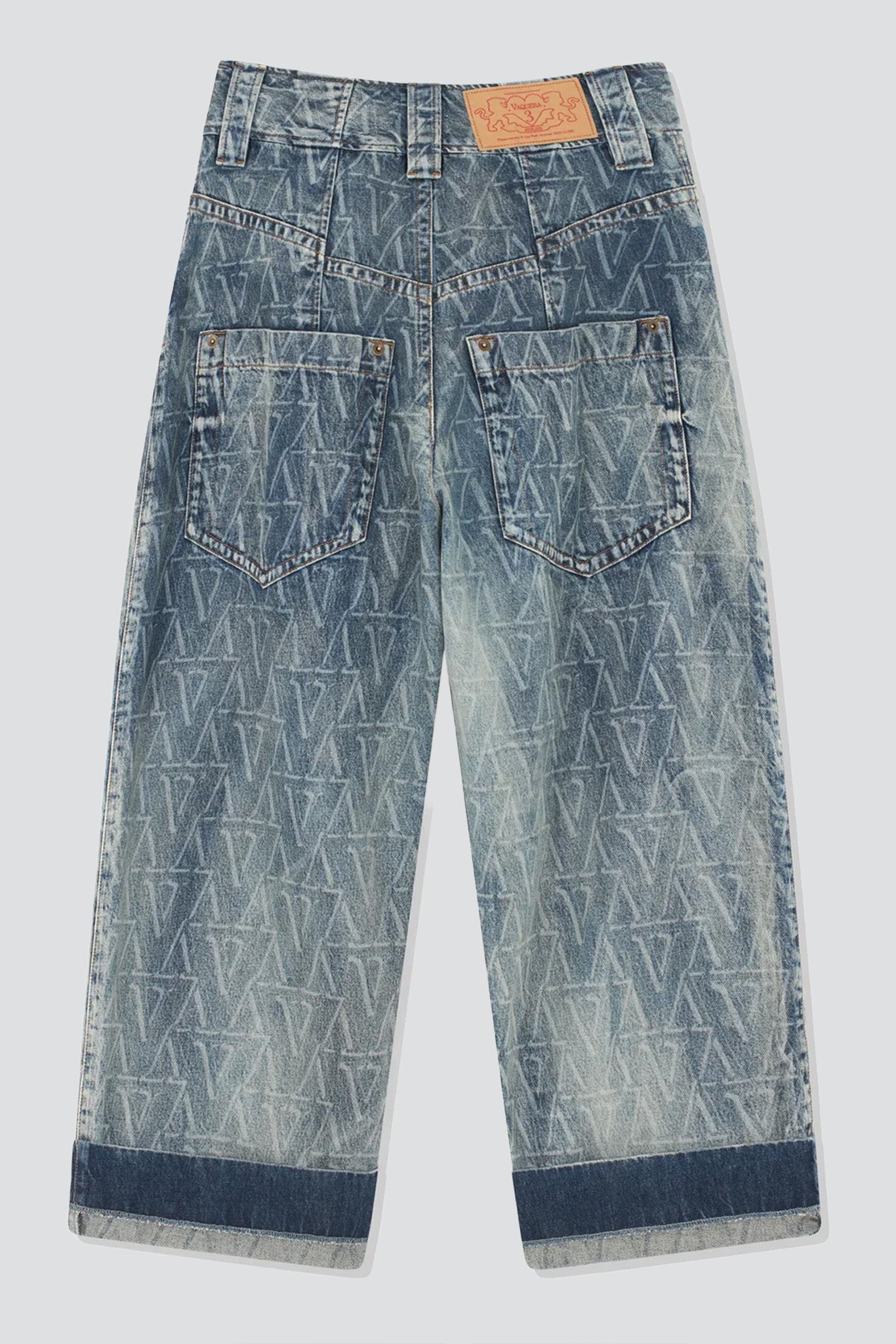 Blue Woven Baby Jeans