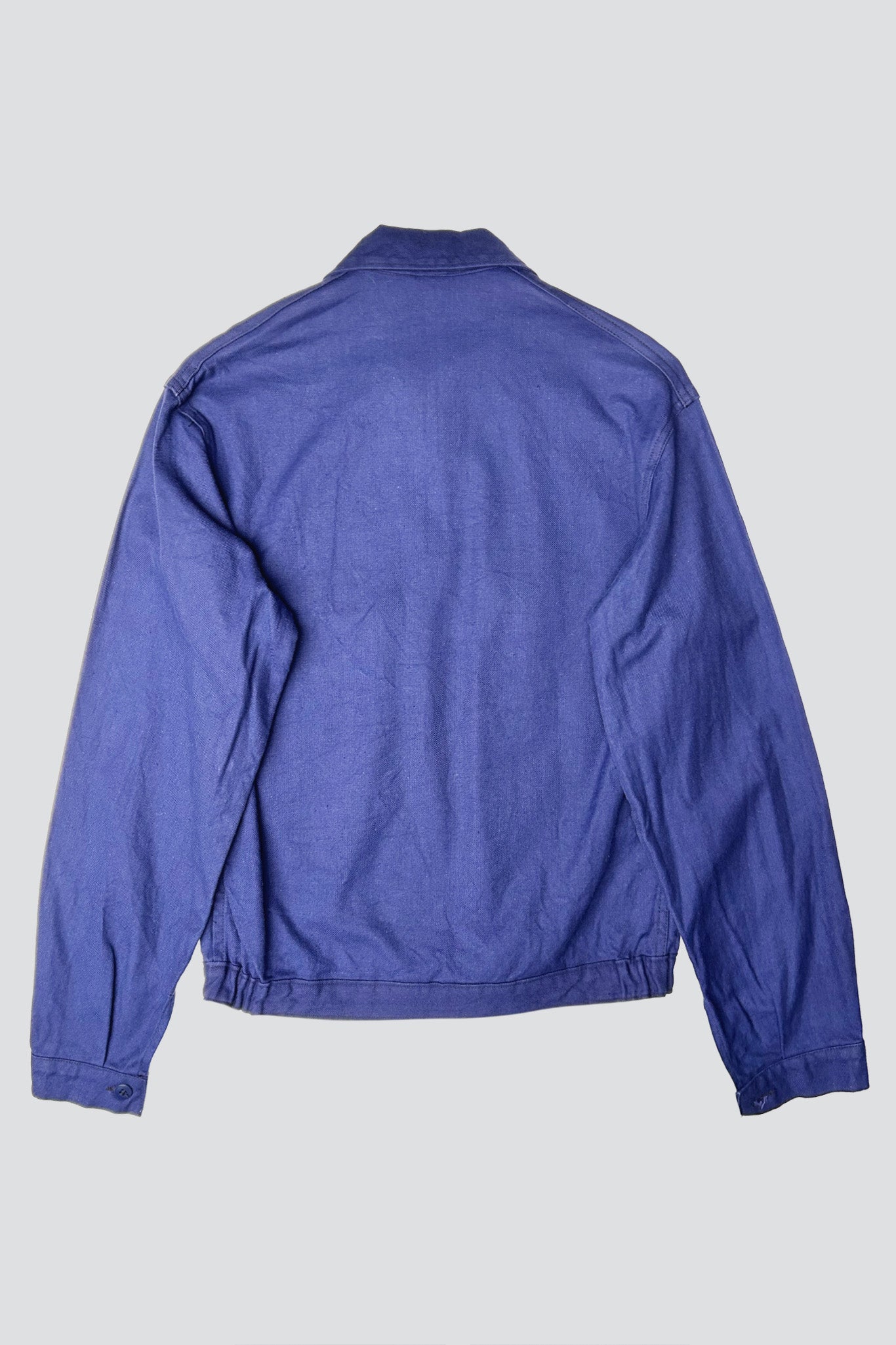 Blue Zip Work Jacket