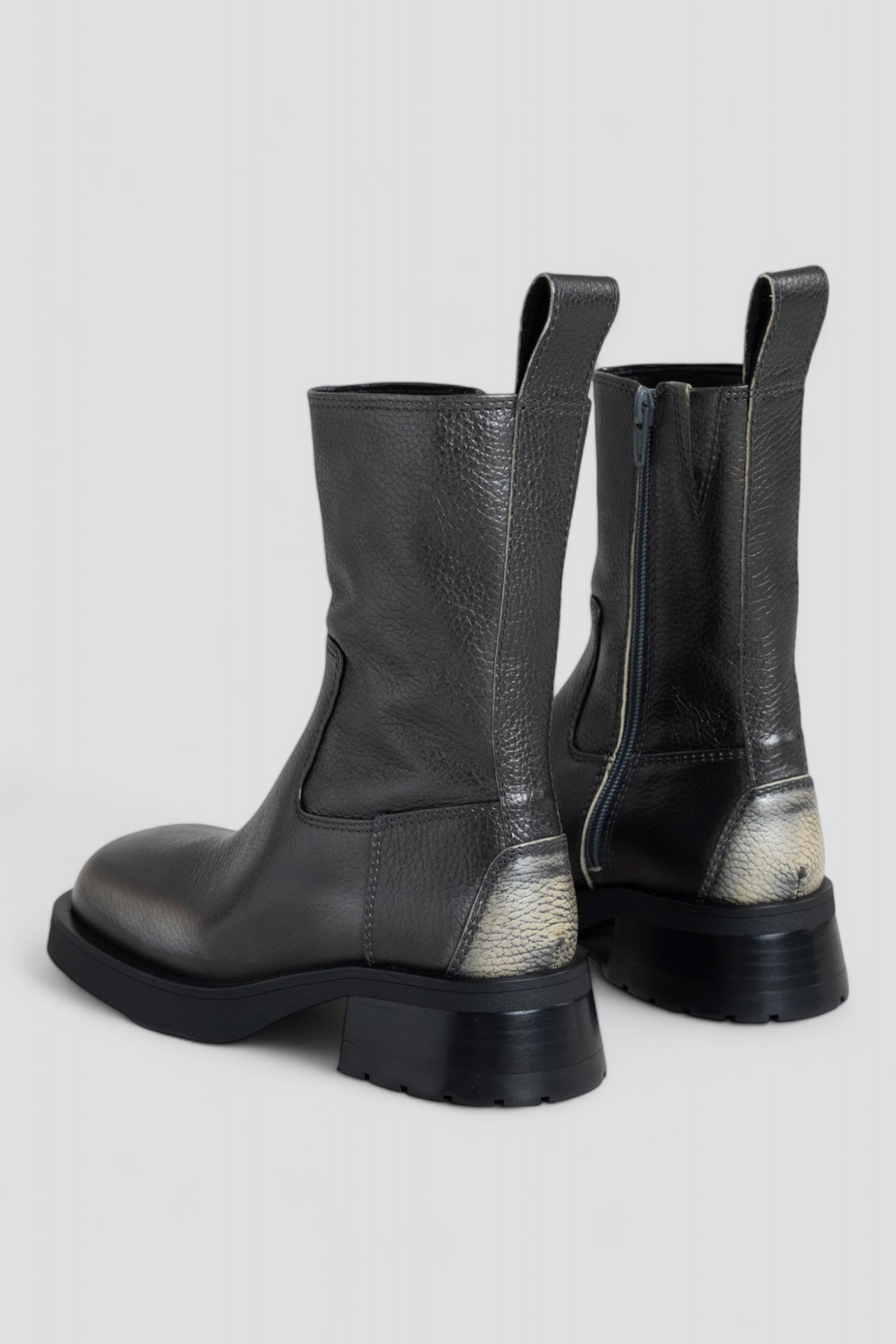 Brushed Silver Yolanda Boots