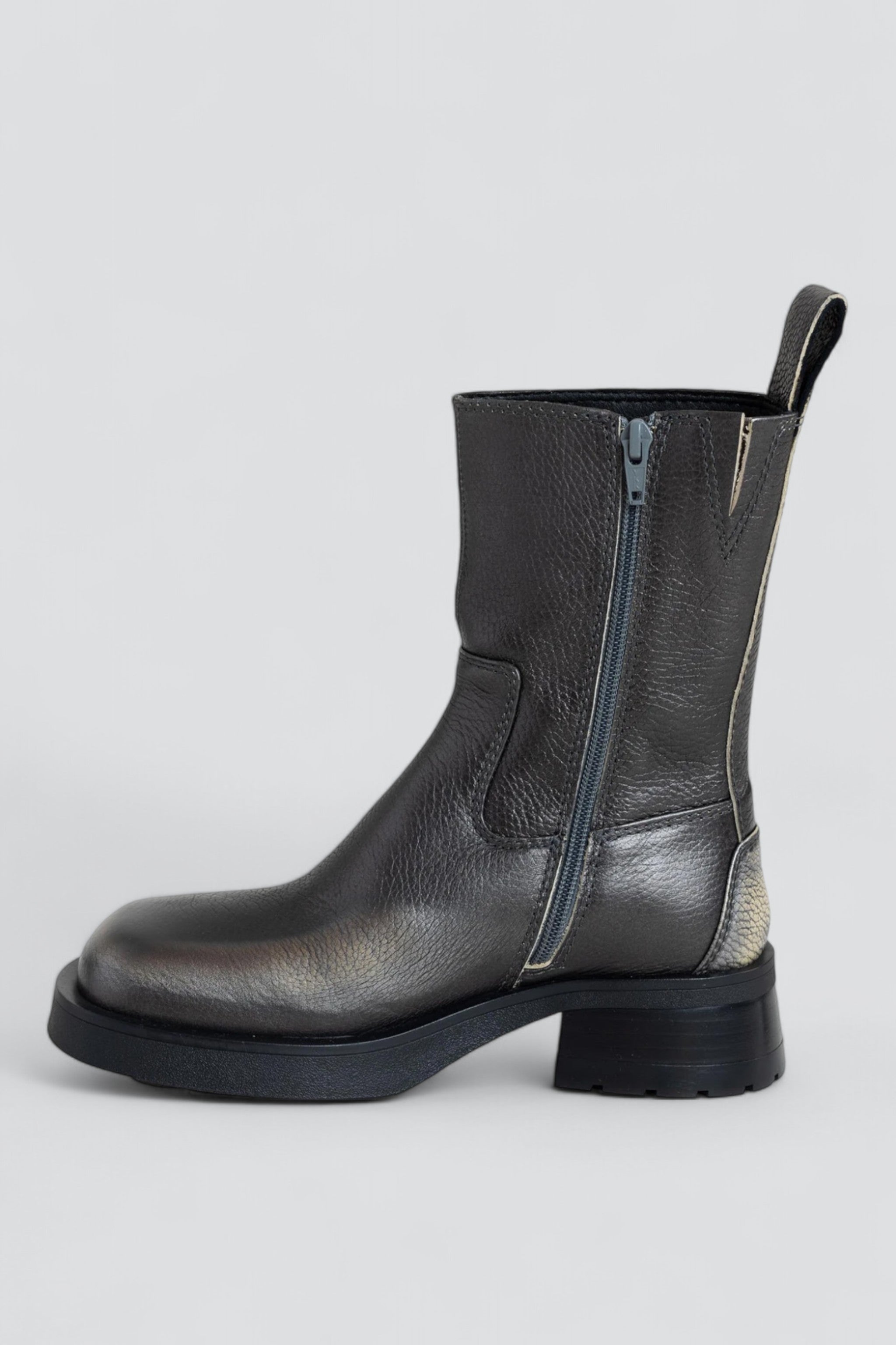 Brushed Silver Yolanda Boots