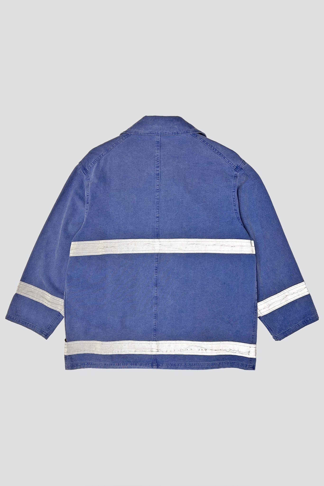 DKNY Indigo Denim Fireman Snap Jacket