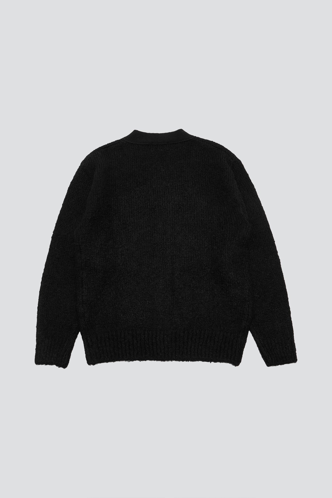 Black Grandpa Cardigan