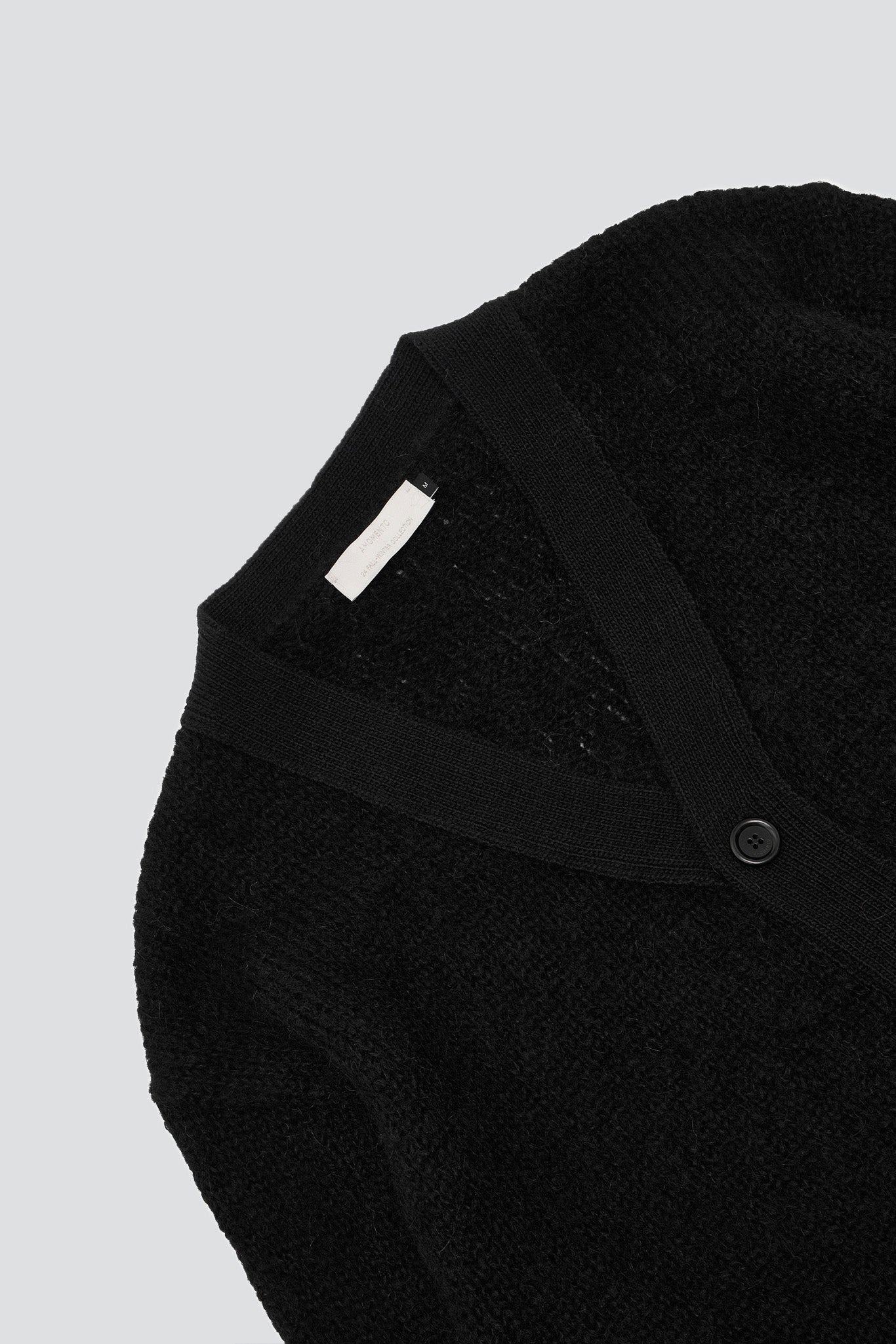 Black Grandpa Cardigan