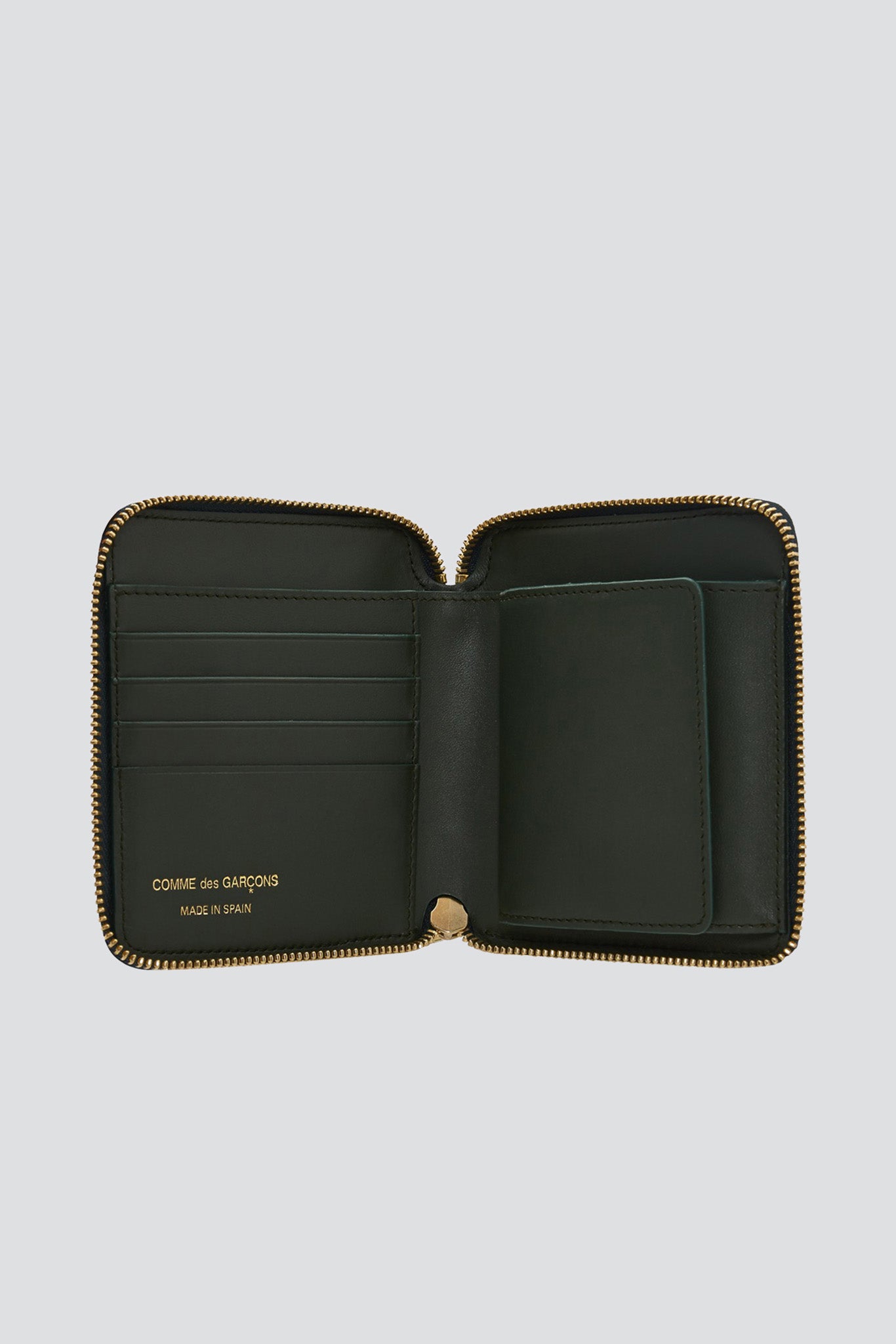 Leather Wallet - Bottle Green - SA2100