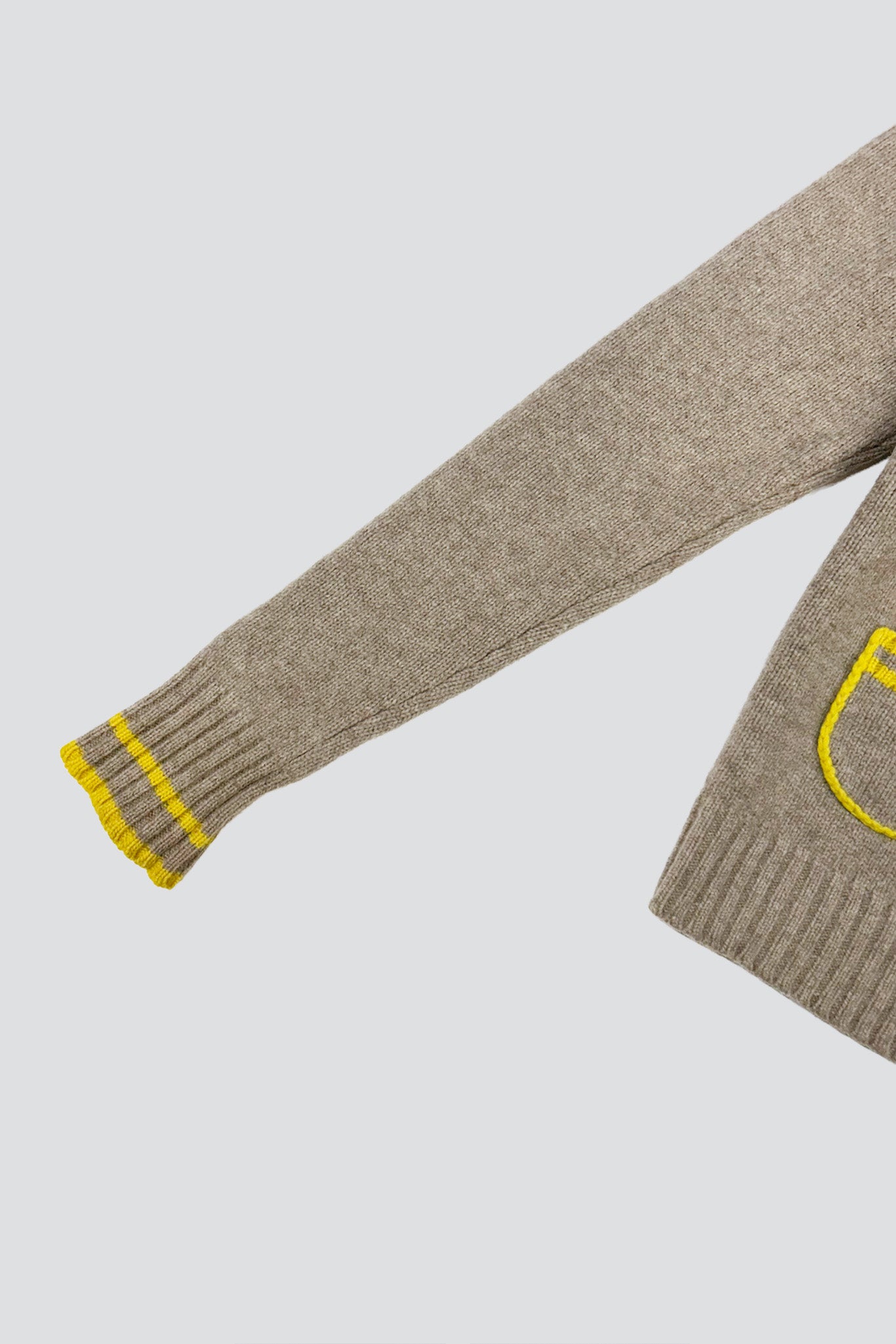 Marc Jacobs Yellow Trim Cardigan