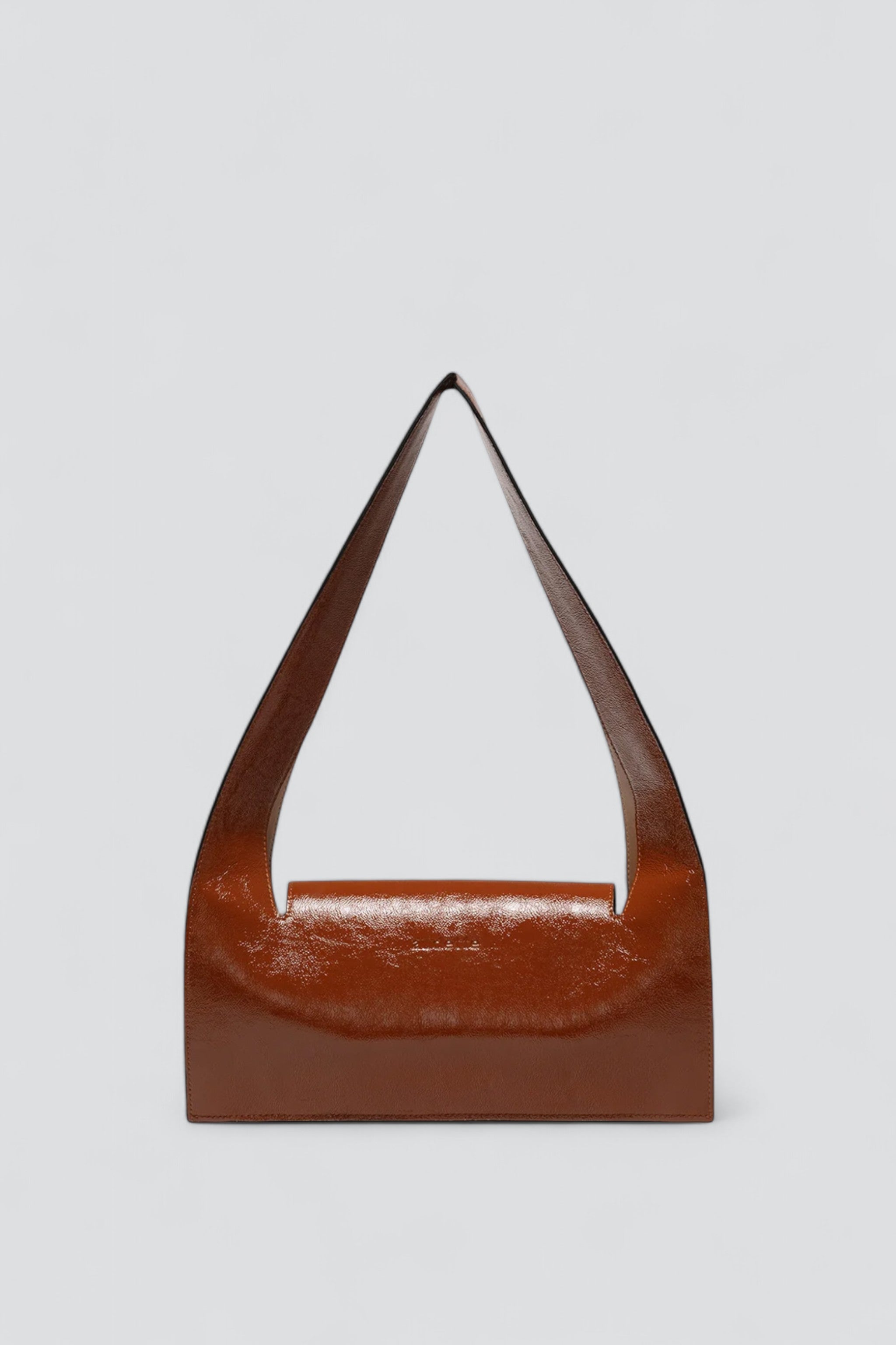 Marron Glace Napalack Baguette Purse