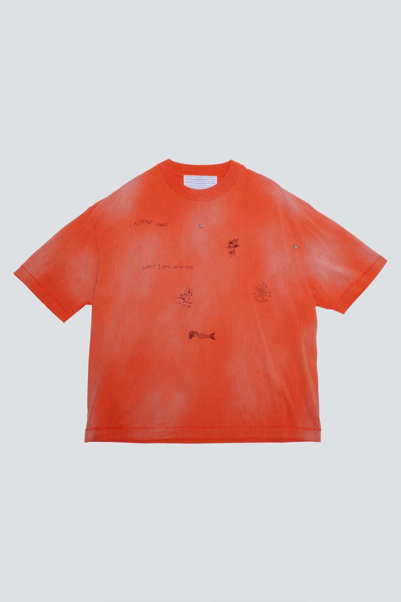 Orange I Already Forgot SS Tee