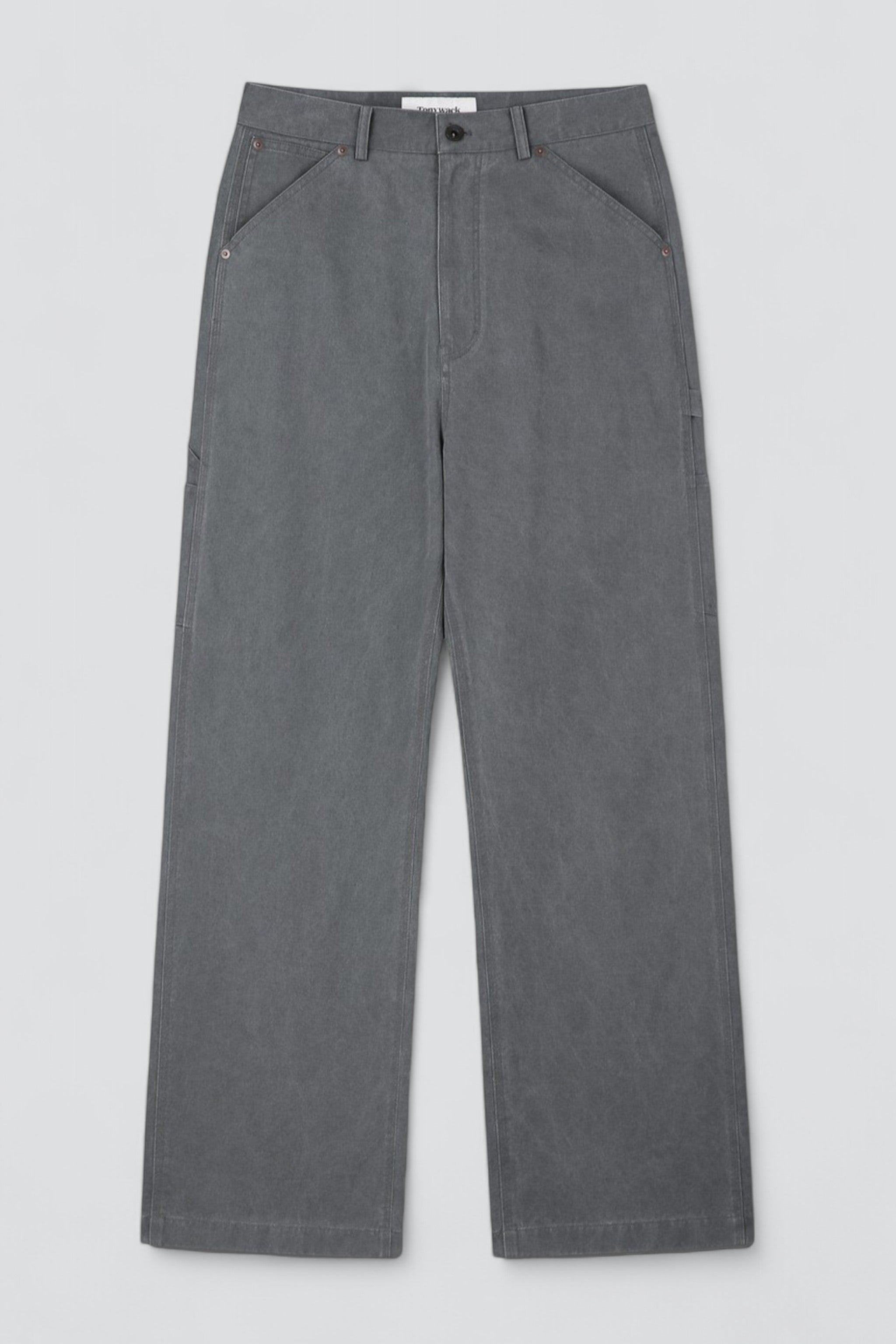 Rhino Washed Cotton Wide Leg Work Pant