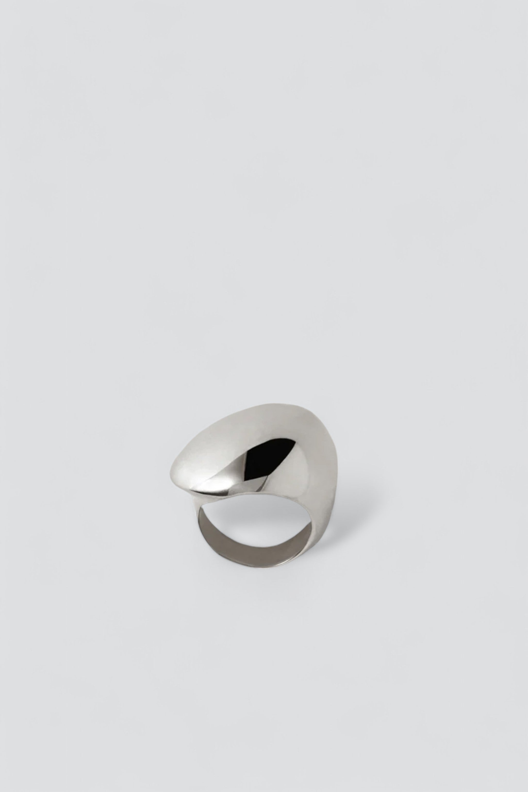 Silver Small Spoon Ring