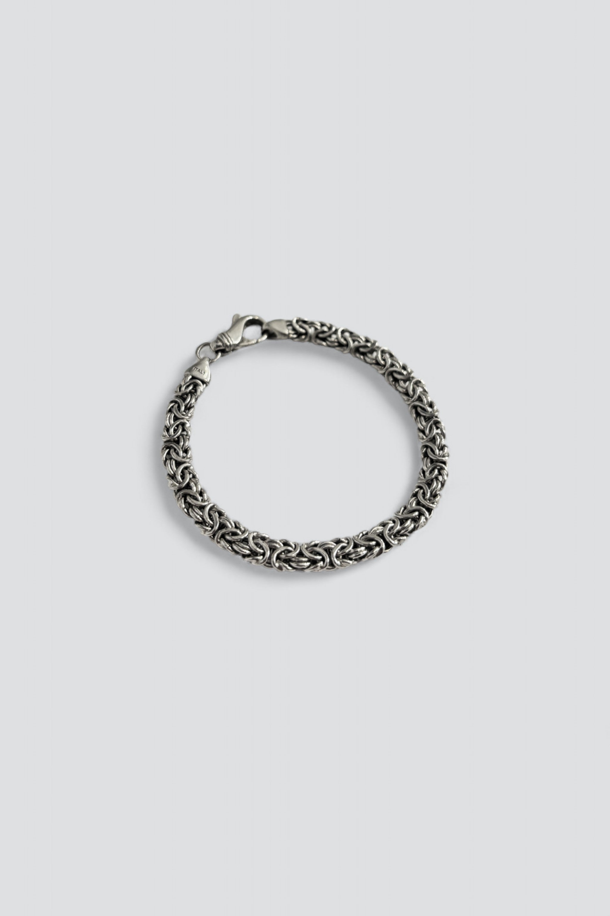 Sterling Silver Woven Chain Bracelet