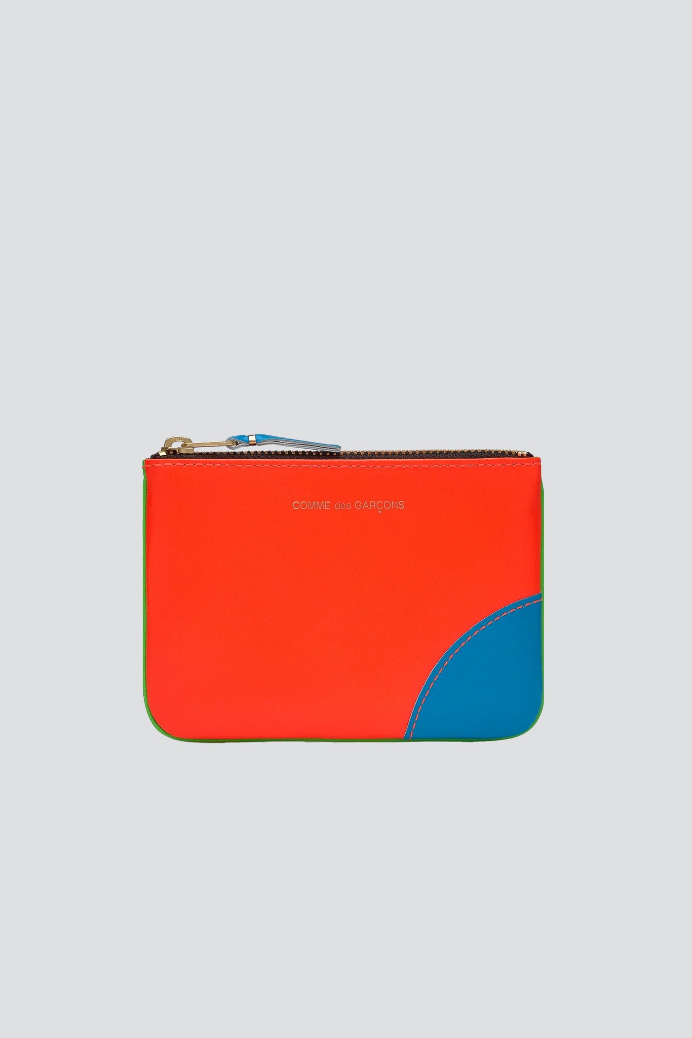 Super Fluo Zip Pouch - Orange/Green - SA8100SF