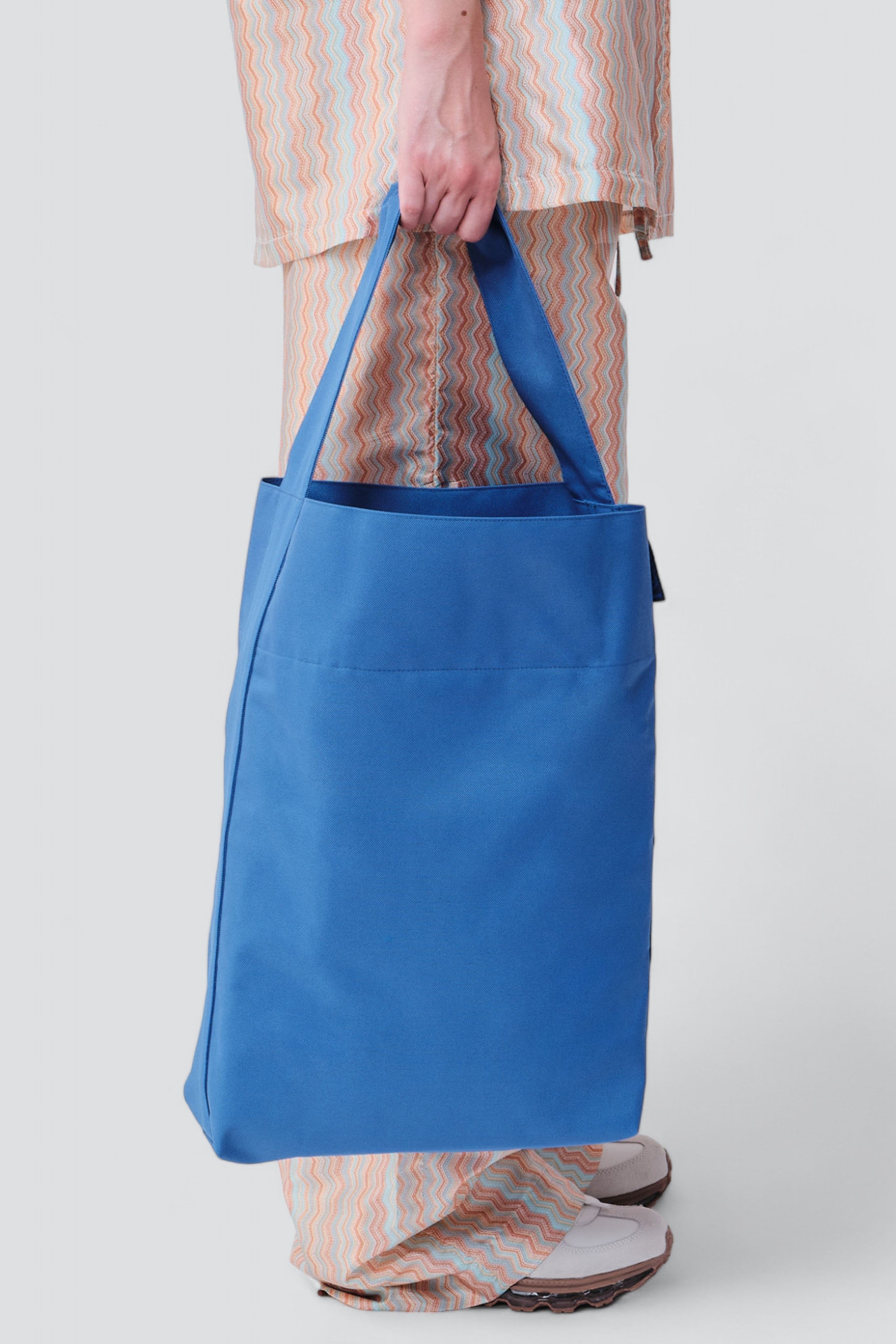 Cobalt Waterproof Canvas Bucket Tote