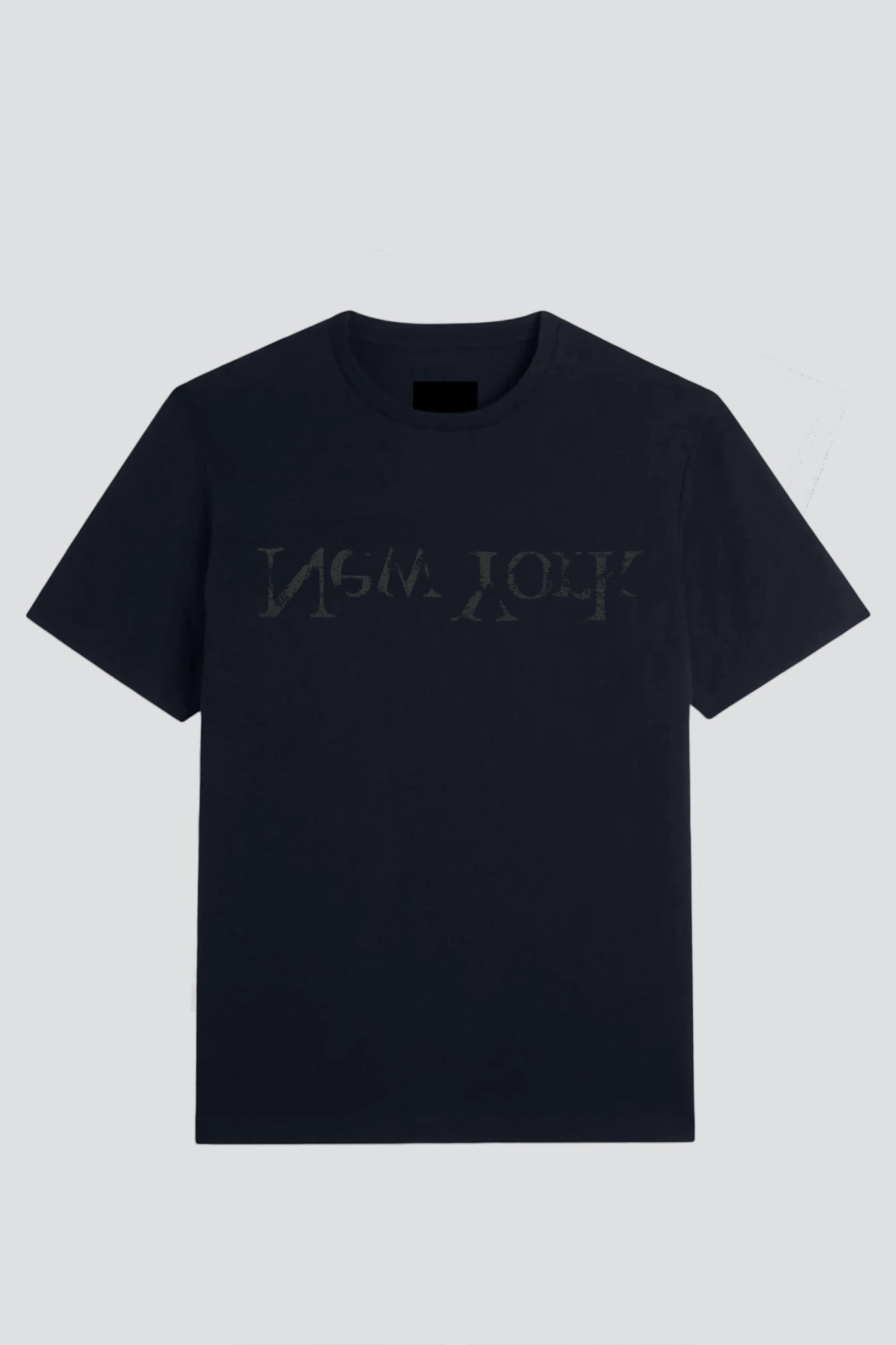 Black Faded New York Logo T-Shirt