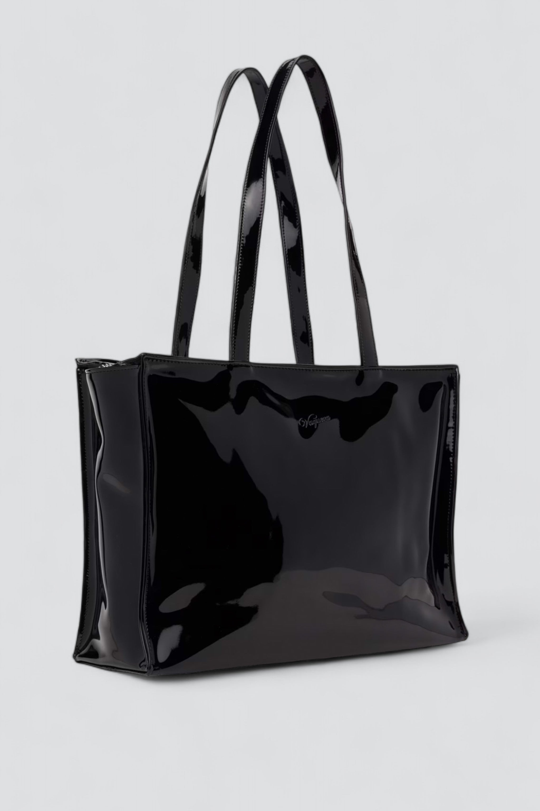 Black/White Trompe L'oeil Bag