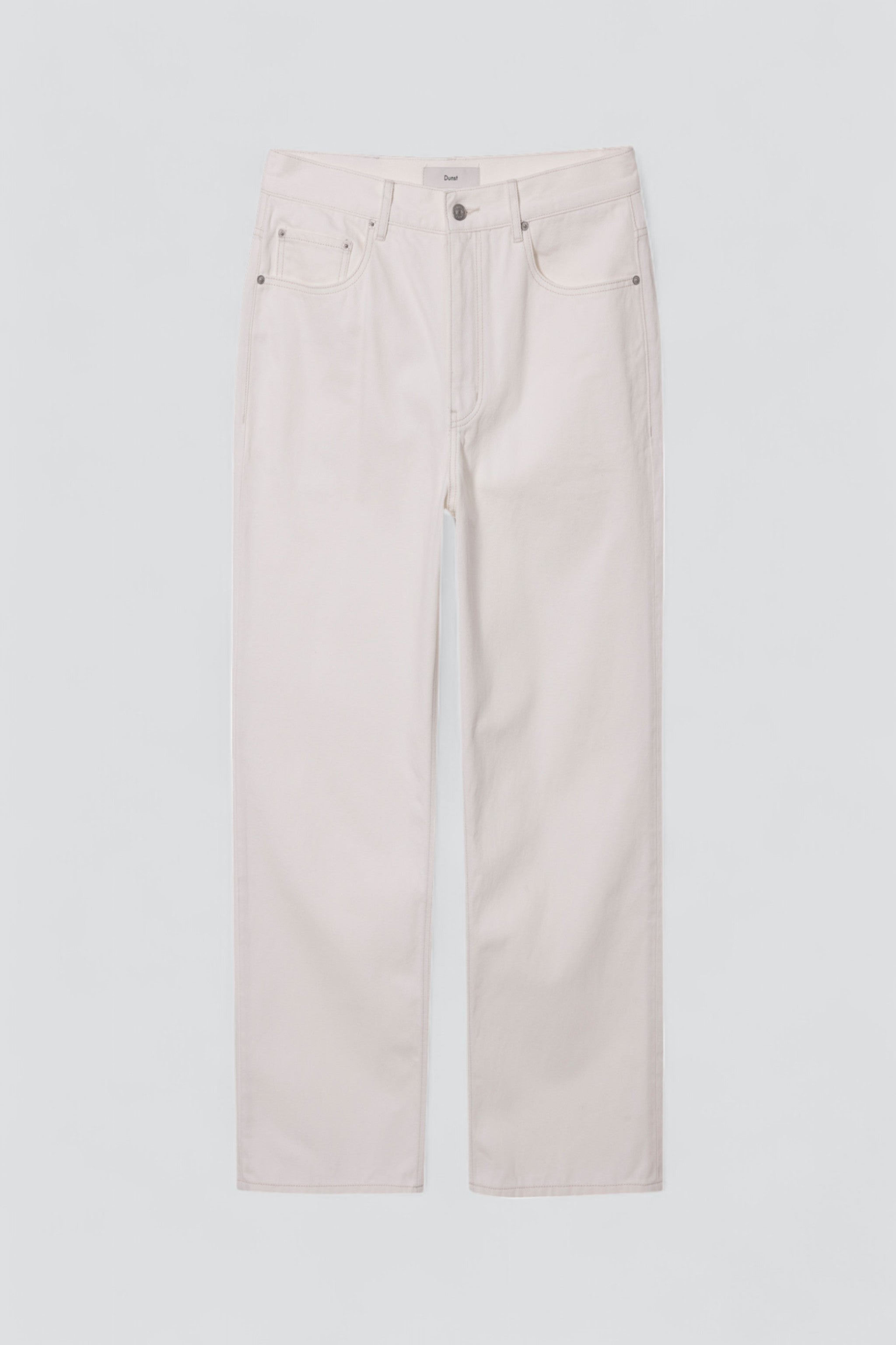 White Wide Leg Baggy Jean