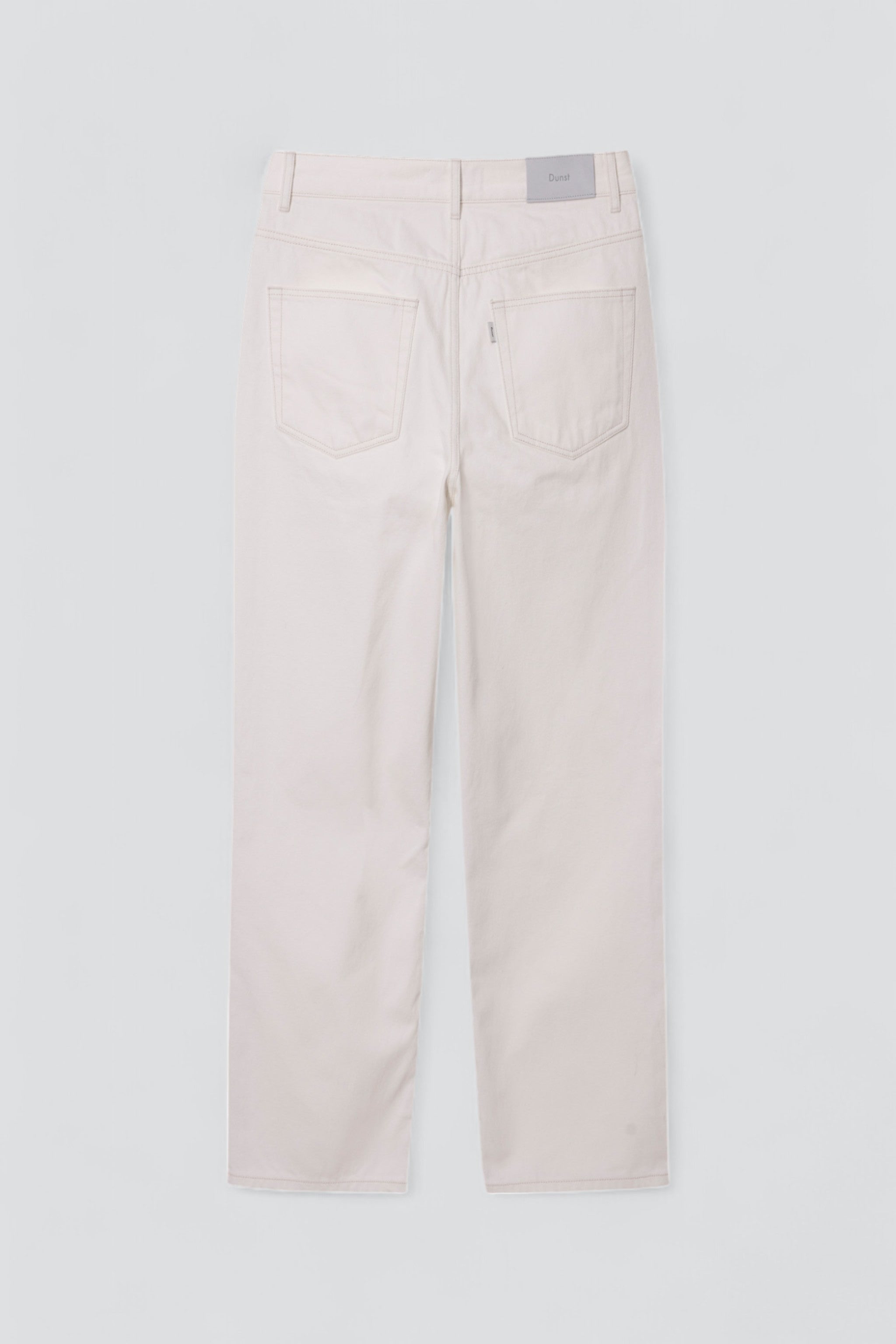 White Wide Leg Baggy Jean