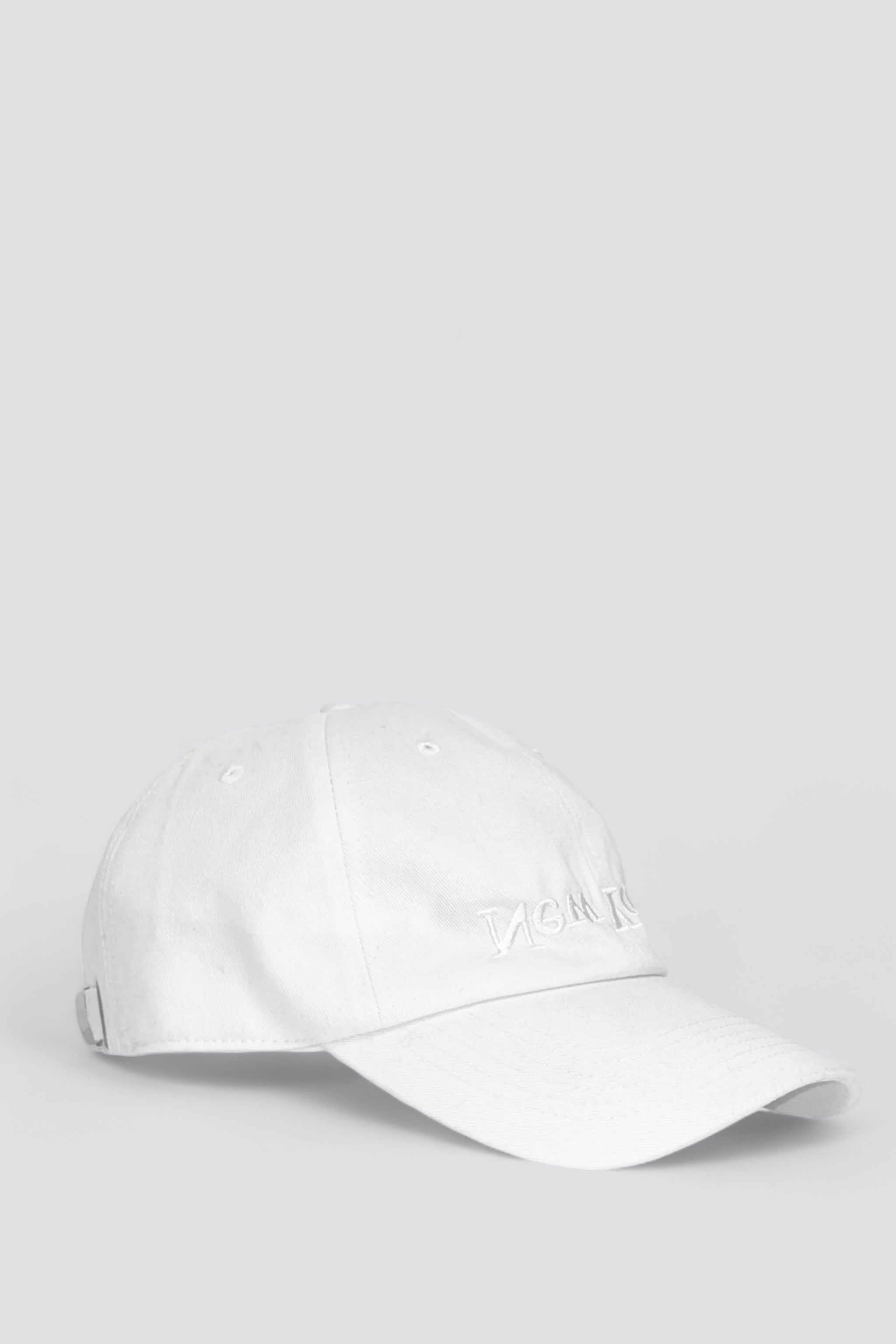 New York Embroidered Hat - White