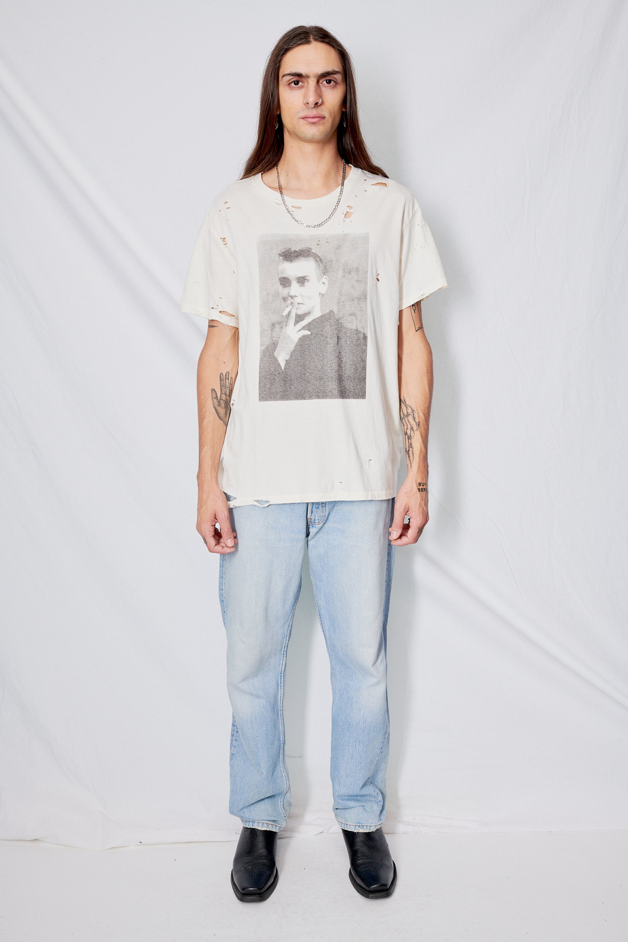 White Sinead T-Shirt - Assembly New York XL