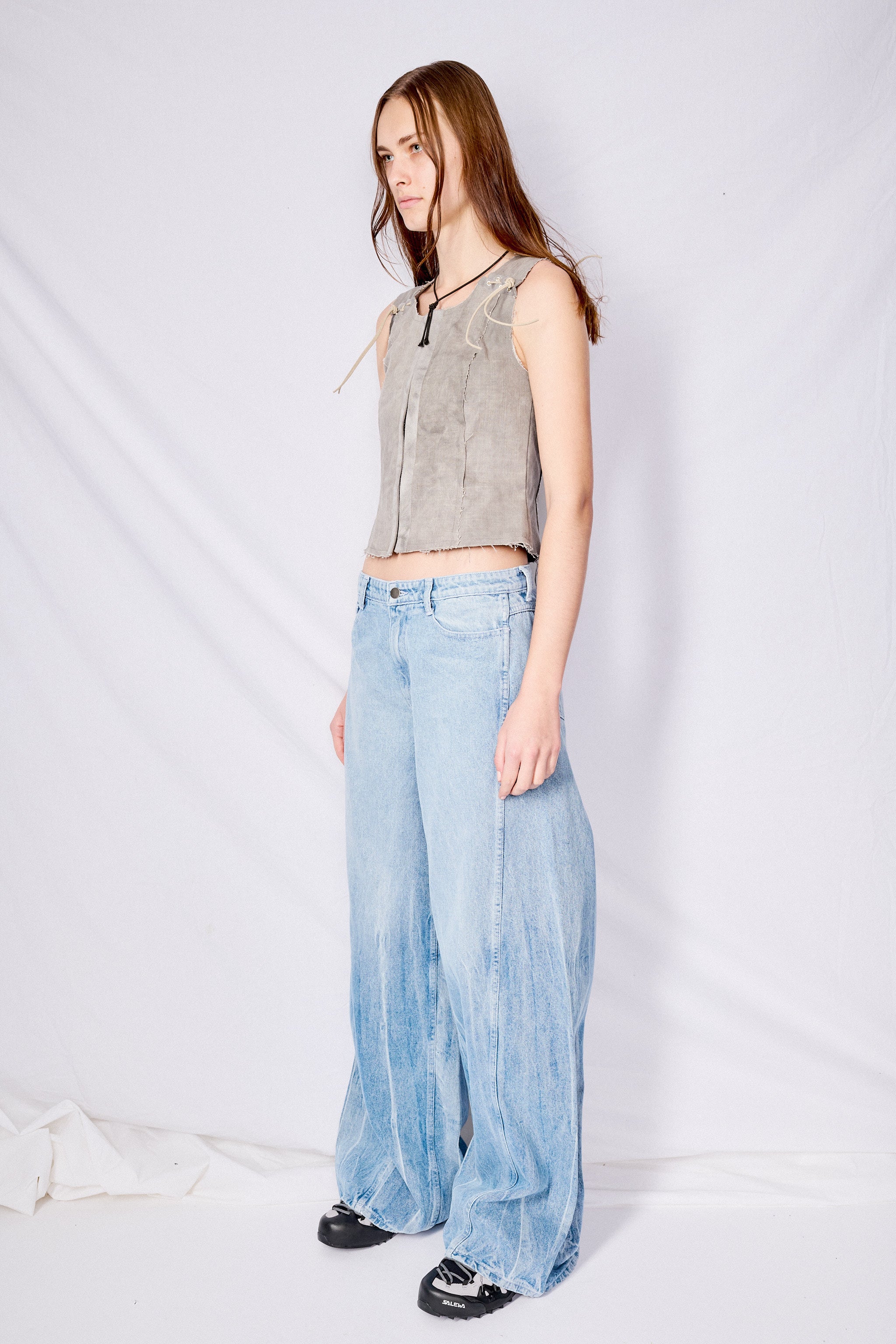 Light Wash Denim Baggy Jean V2