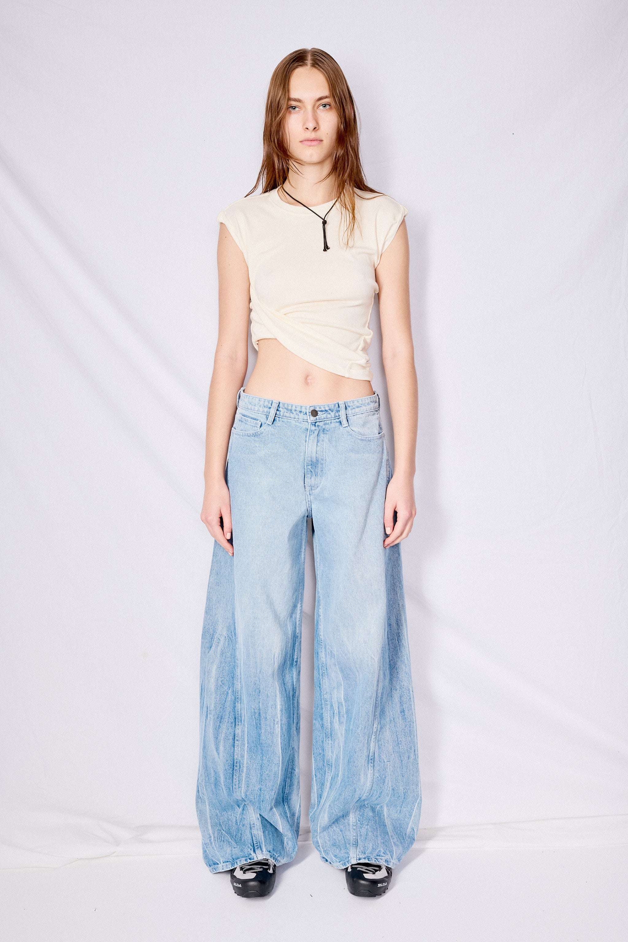 Light Wash Denim Baggy Jean V2