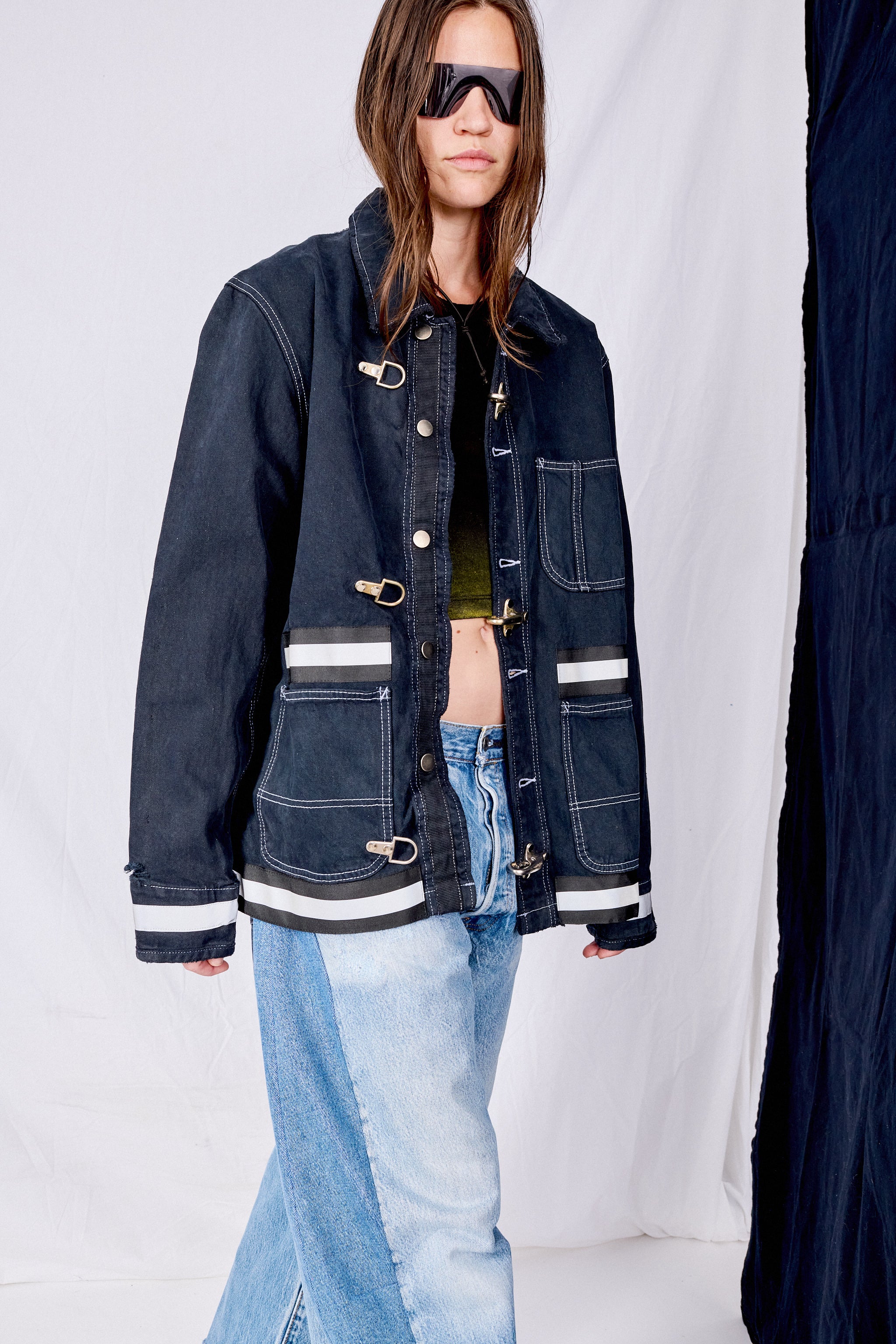 Denim field jacket hotsell