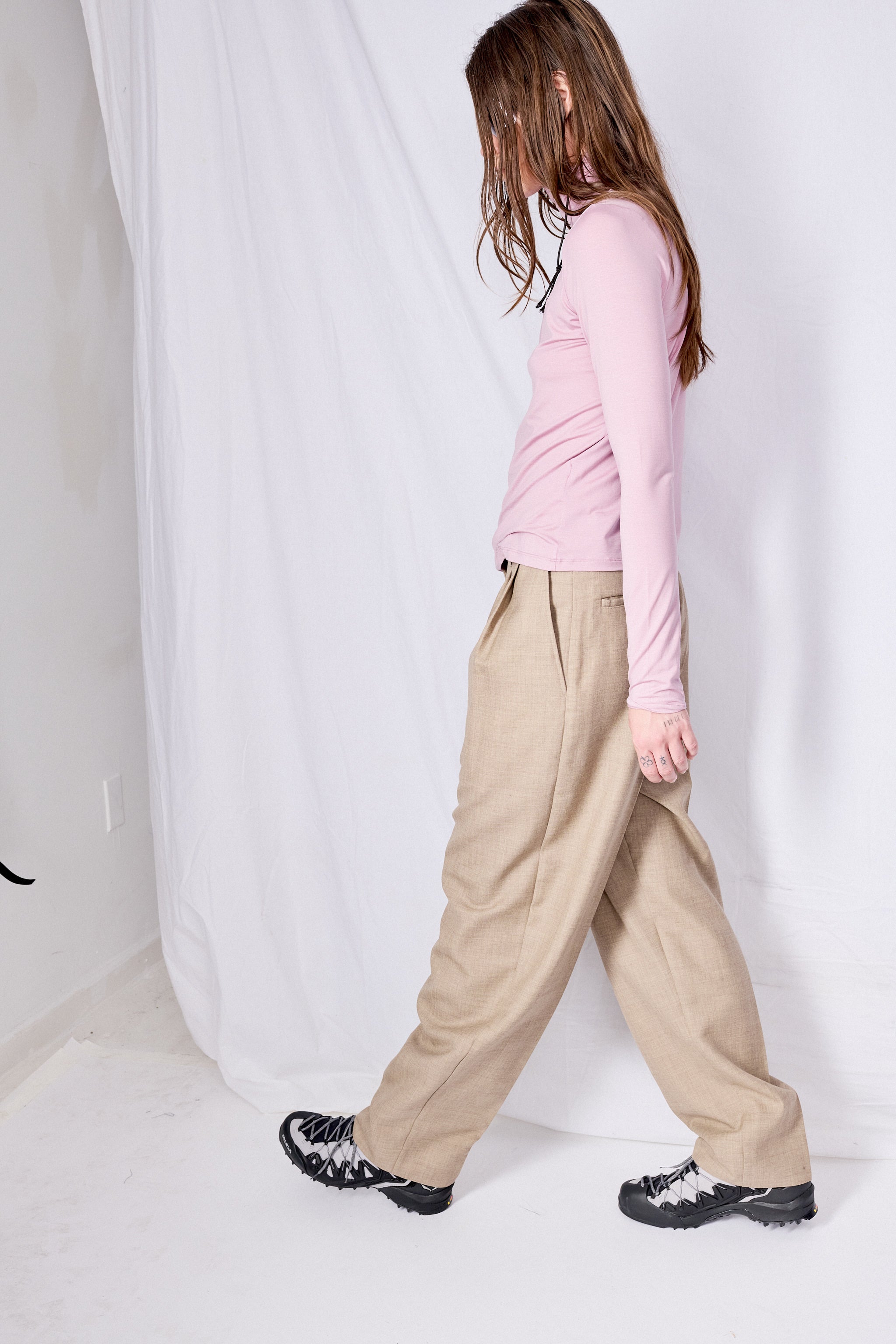 Straw Melange Sperro Pant