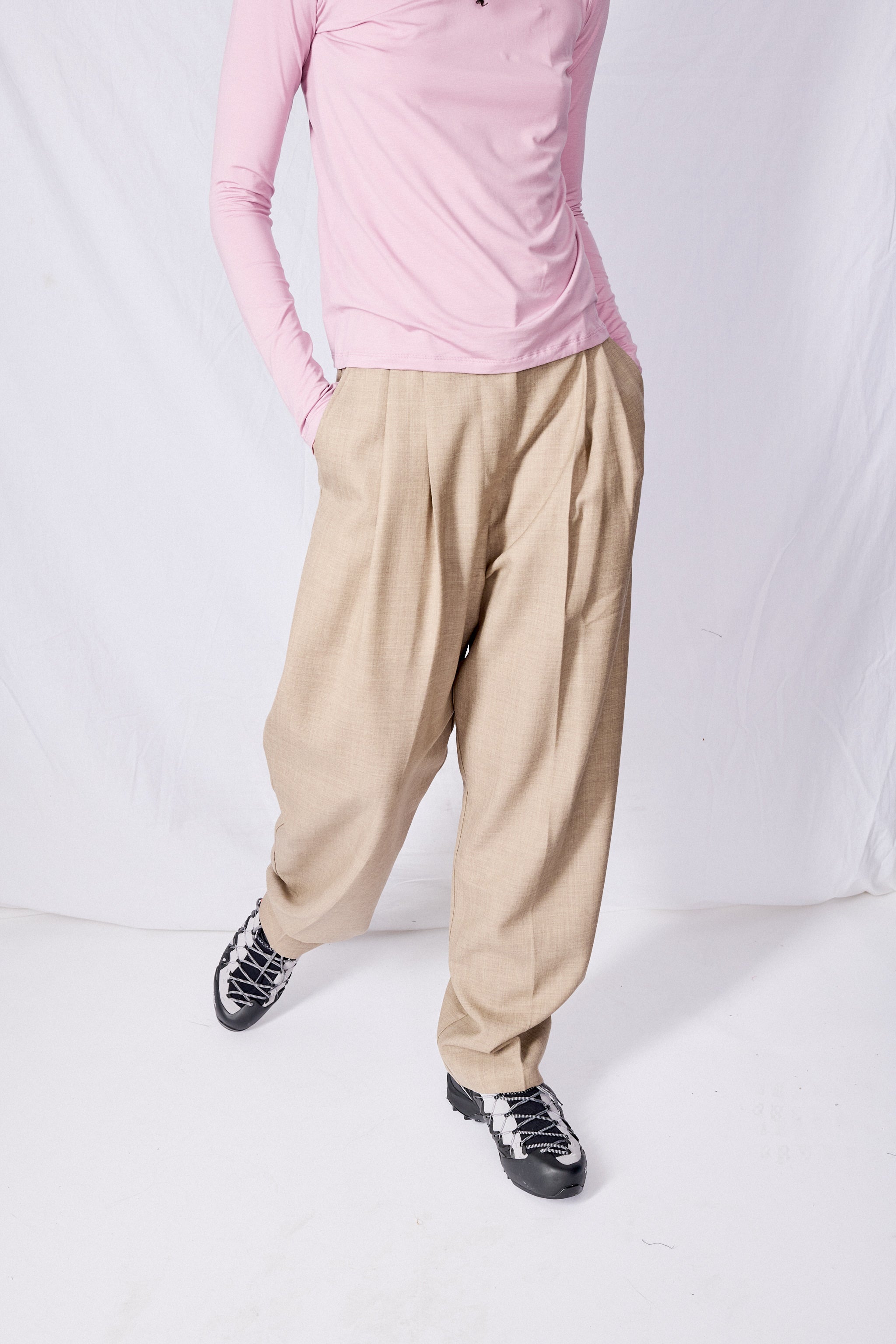 Straw Melange Sperro Pant