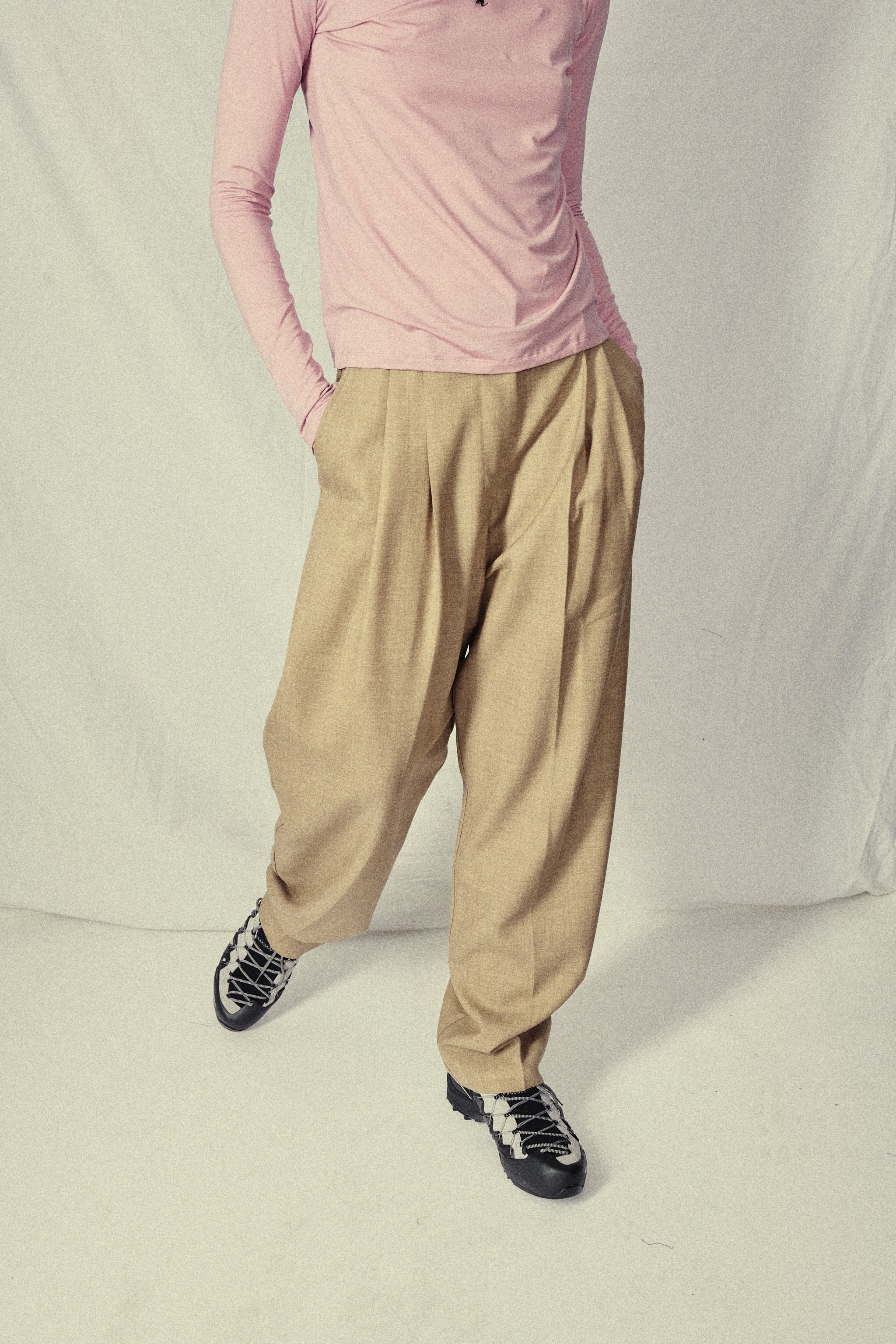 Straw Melange Sperro Pant