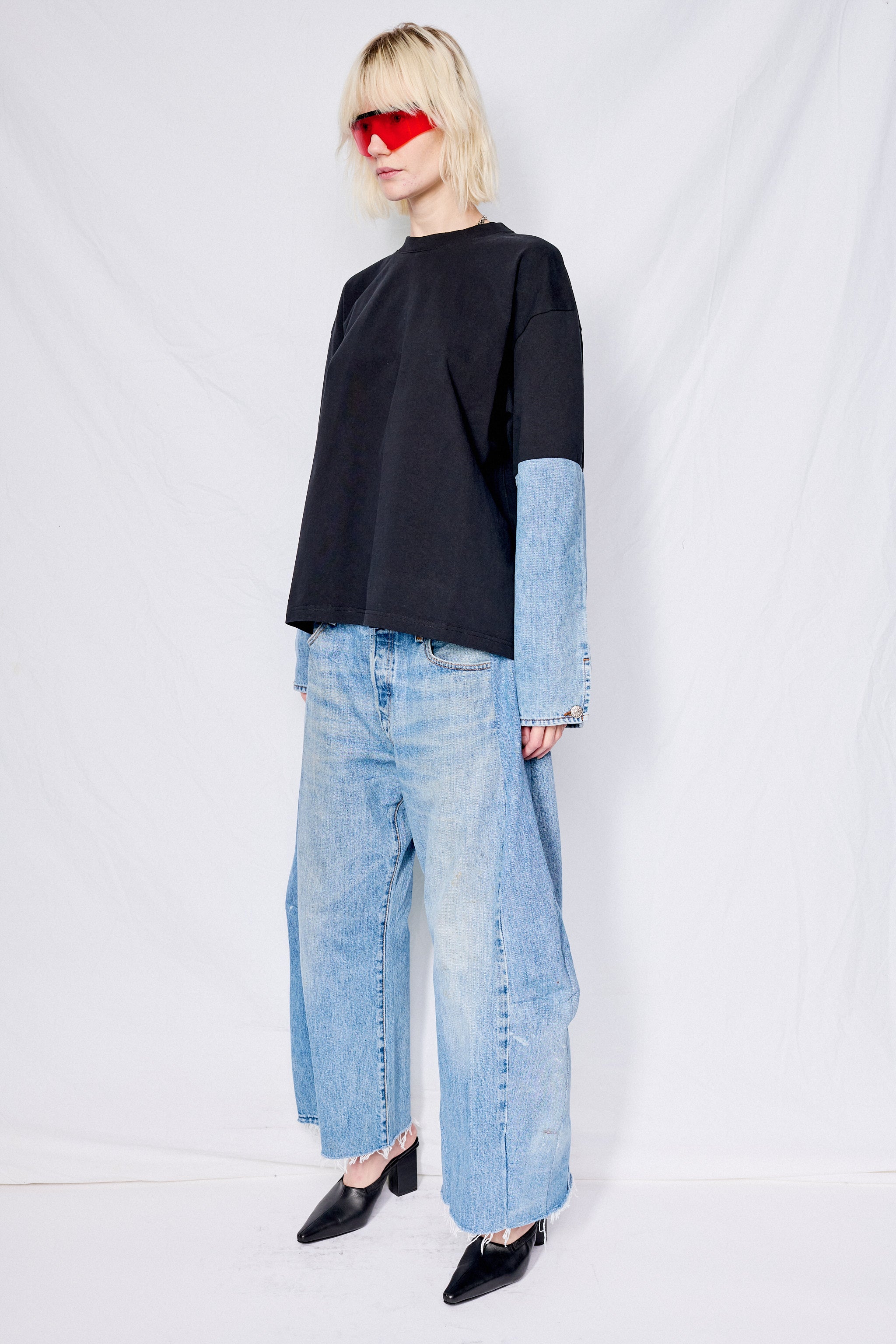 Black/Japanese Light Blue Tom Top