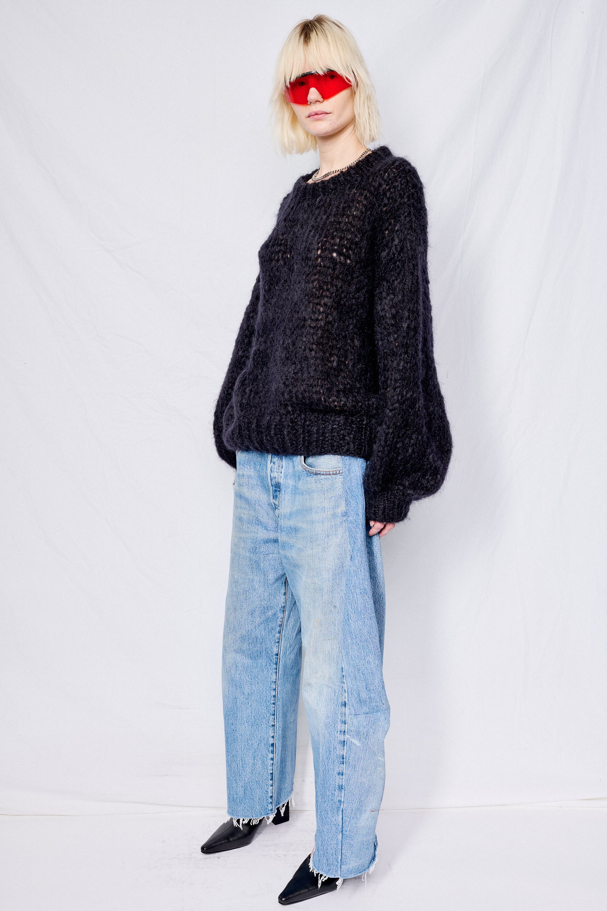 Black Pullo Sweater