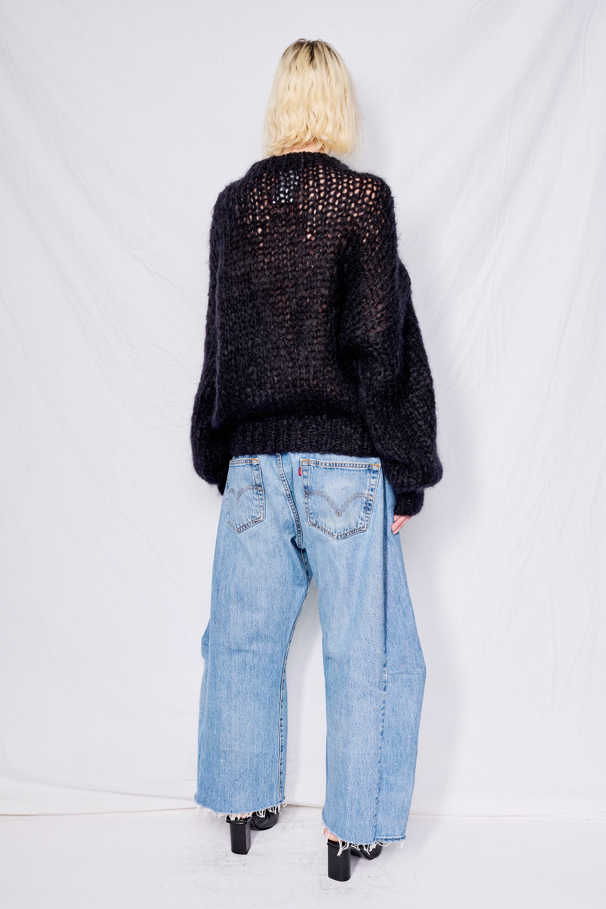 Black Pullo Sweater