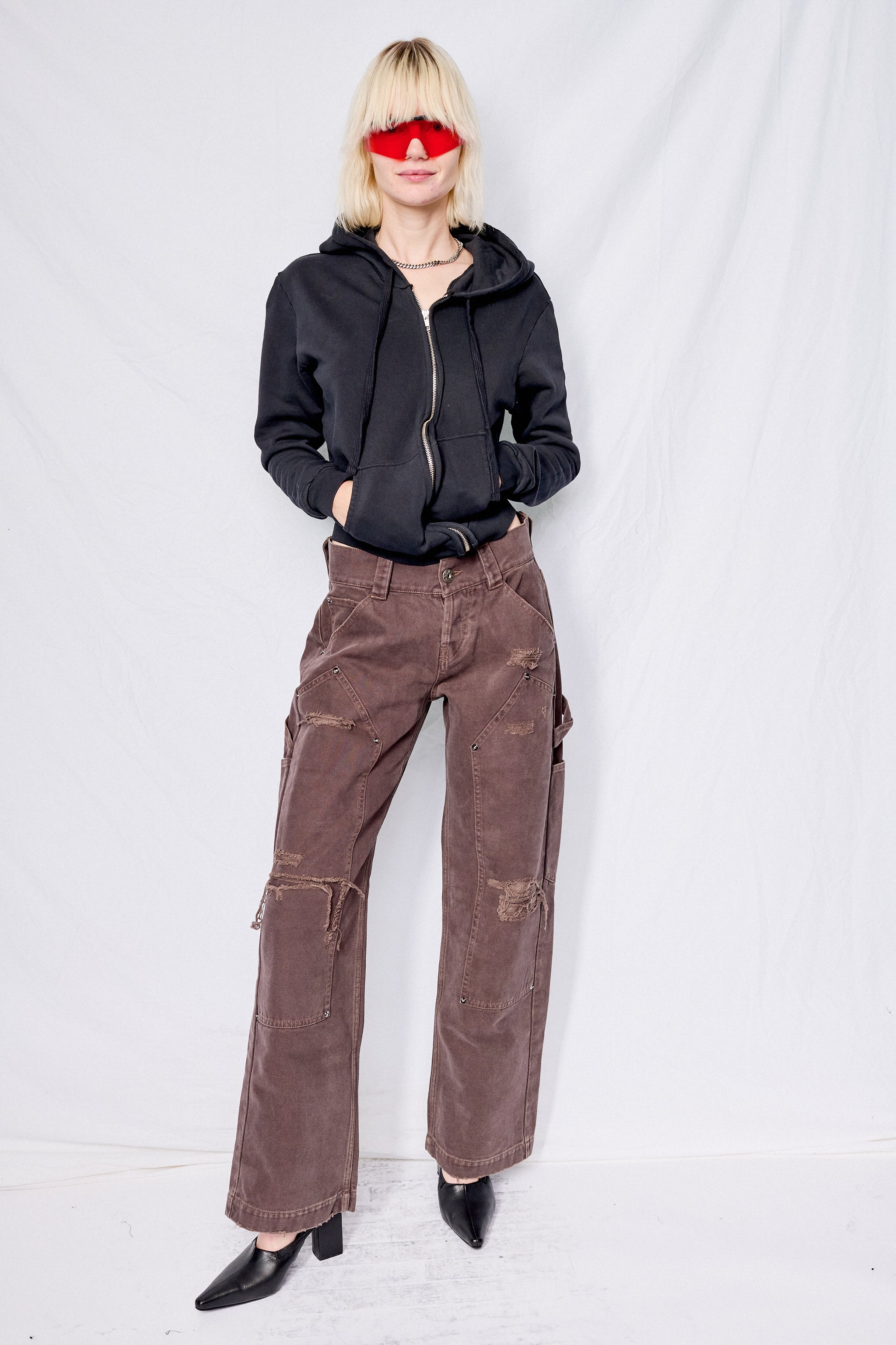 Dark Brown Workwear Pant