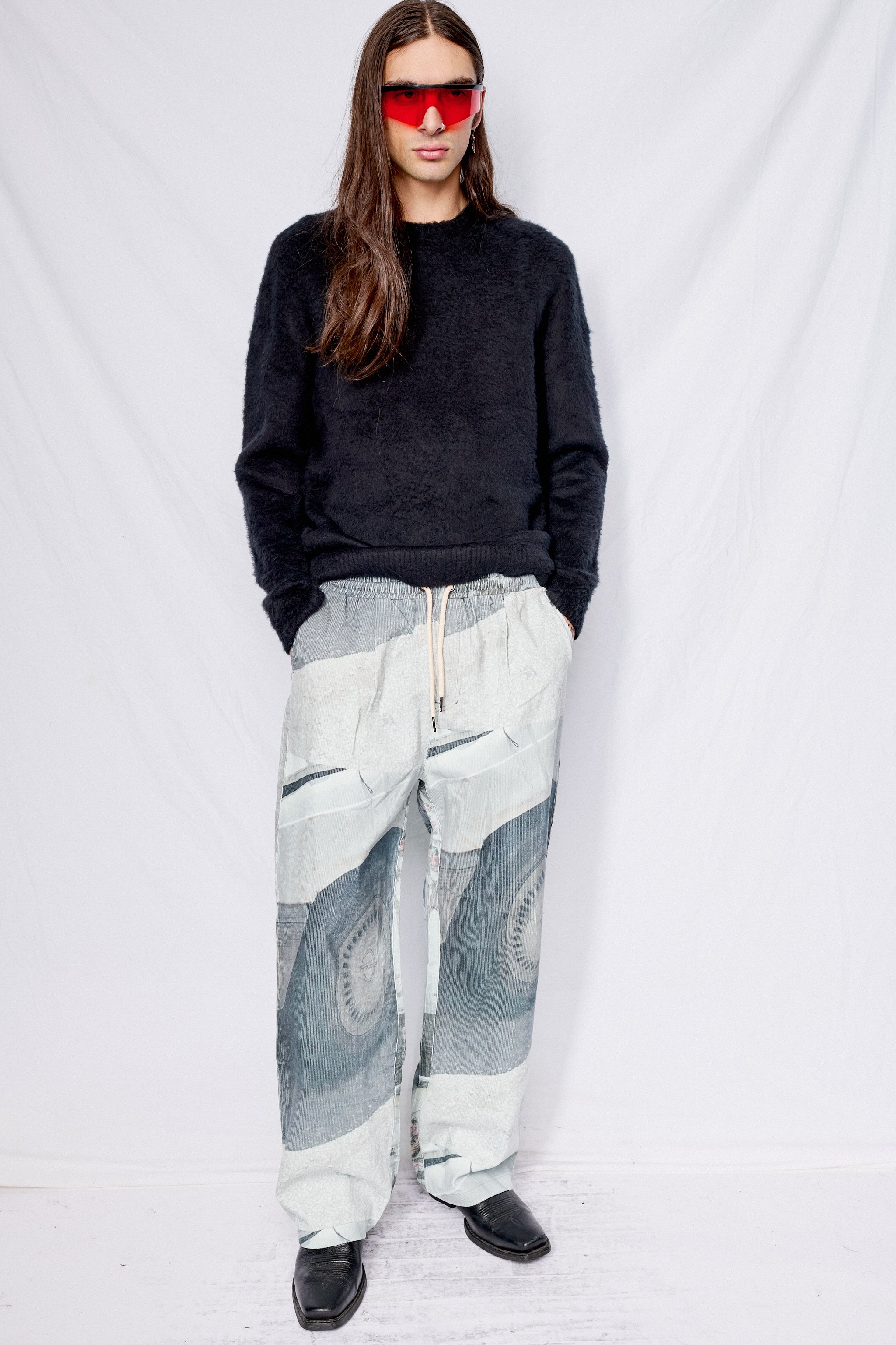 Printed Corduroy Yard Sale Pant