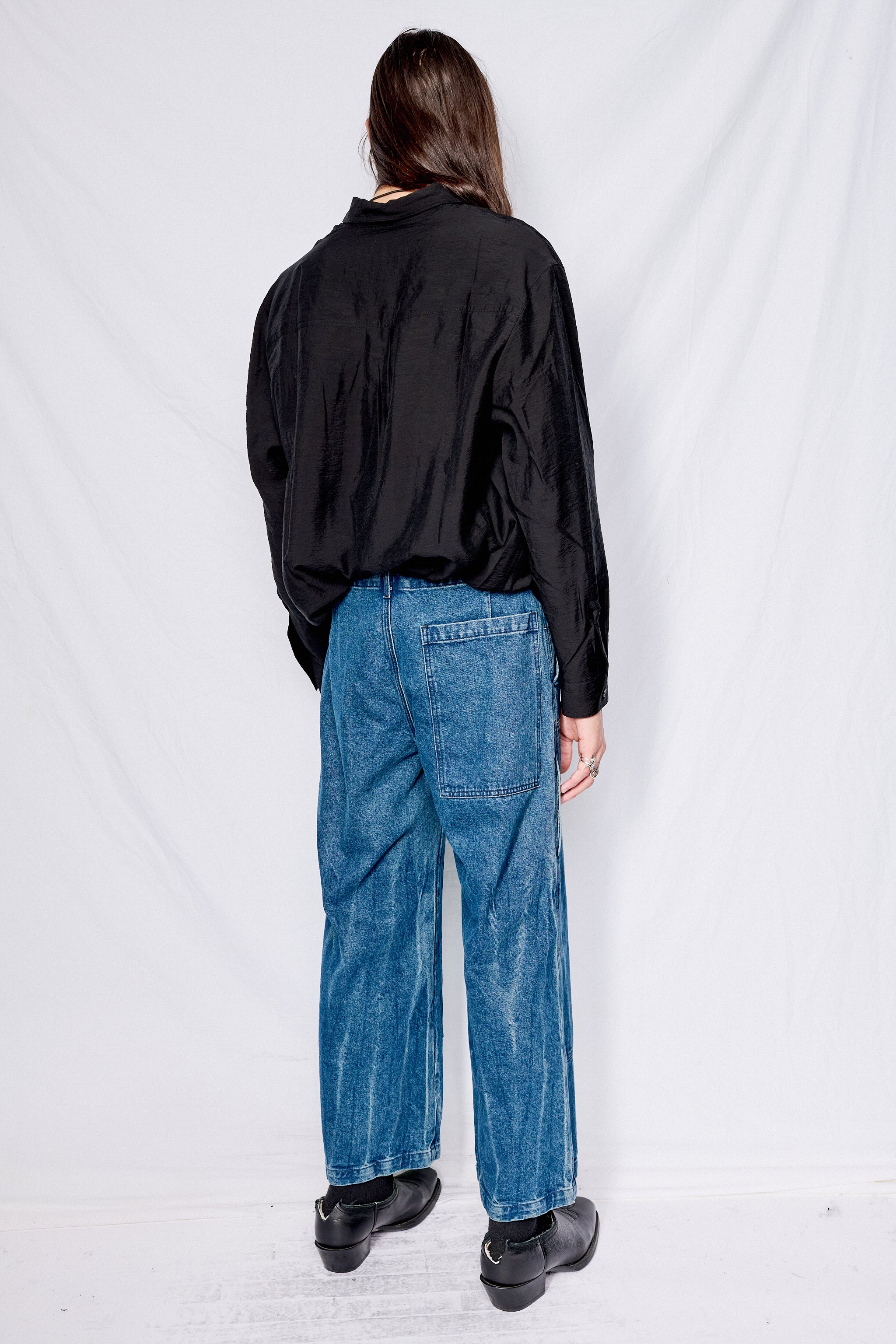 Dark Indigo Denim Full Pant