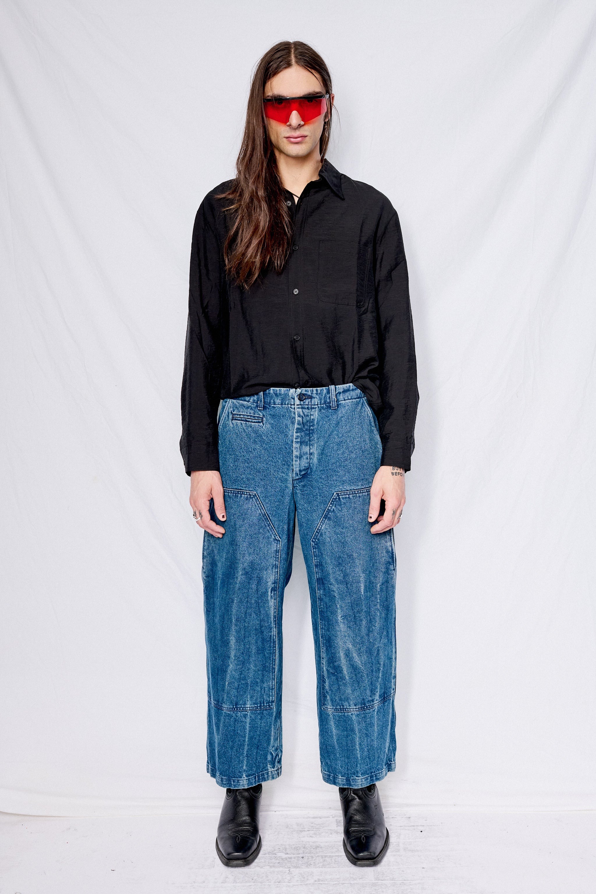 Dark Indigo Denim Full Pant