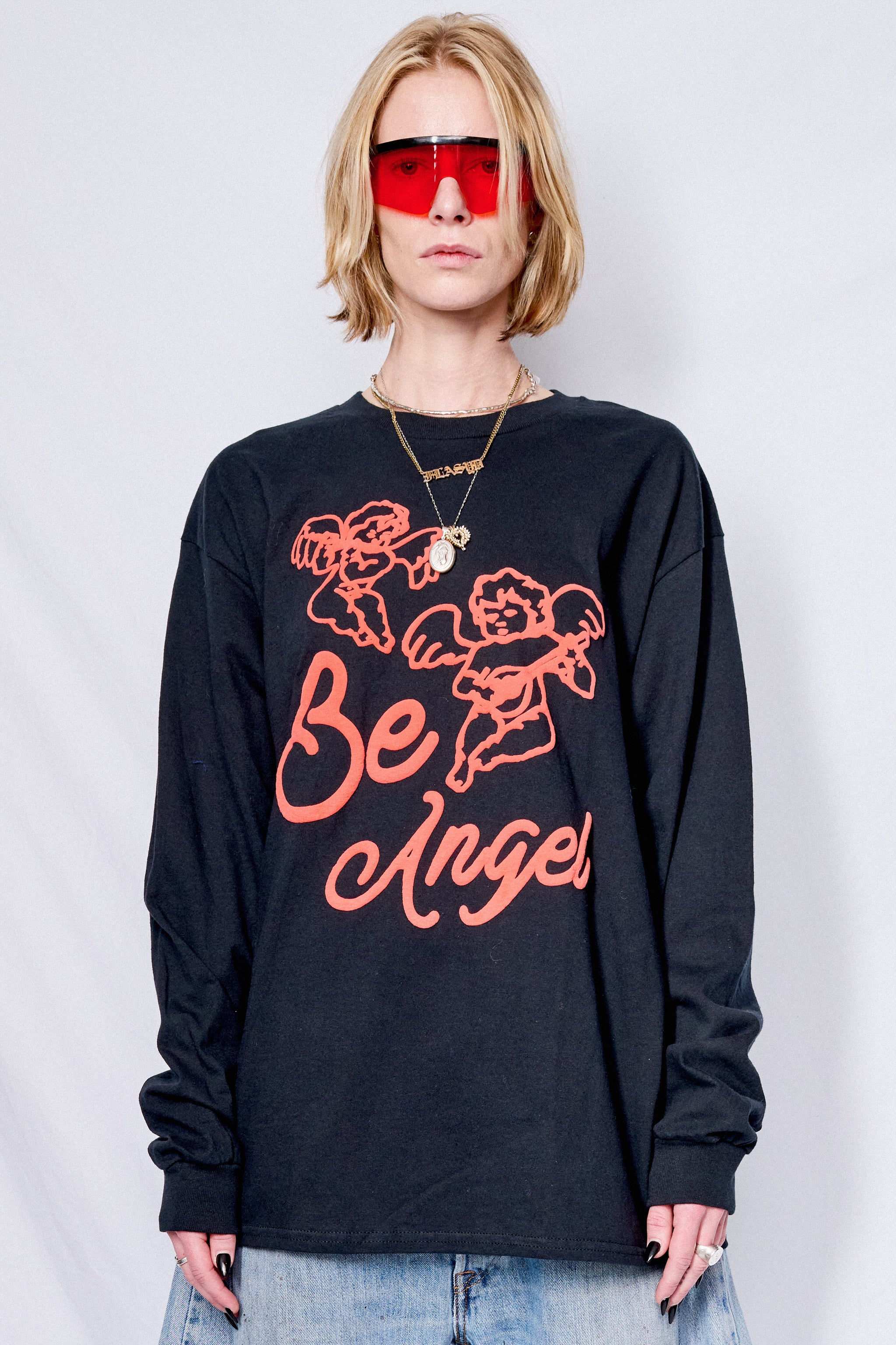 Onyx Be Angel Long Sleeve Tee