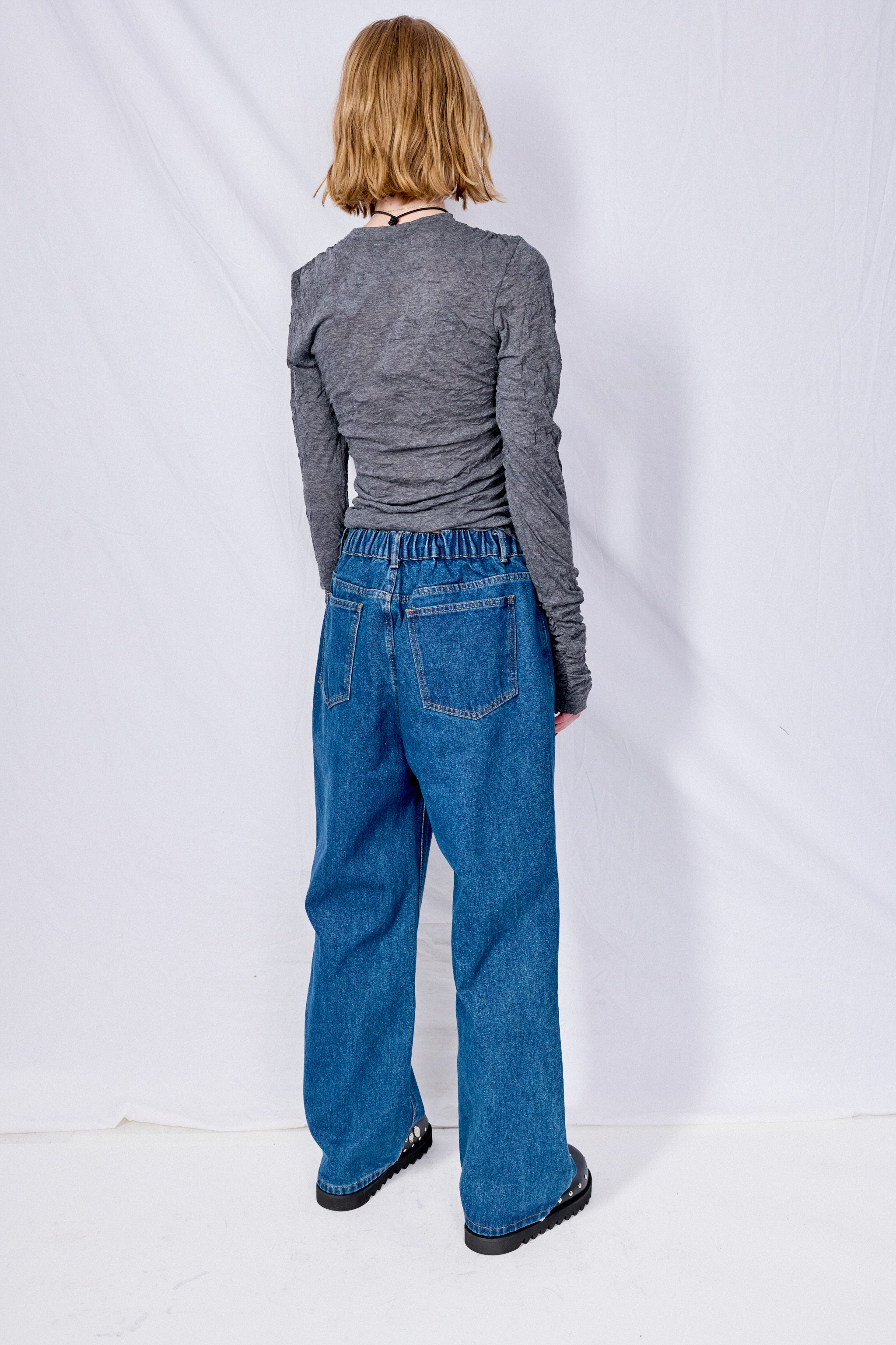 Indigo Loose Jeans