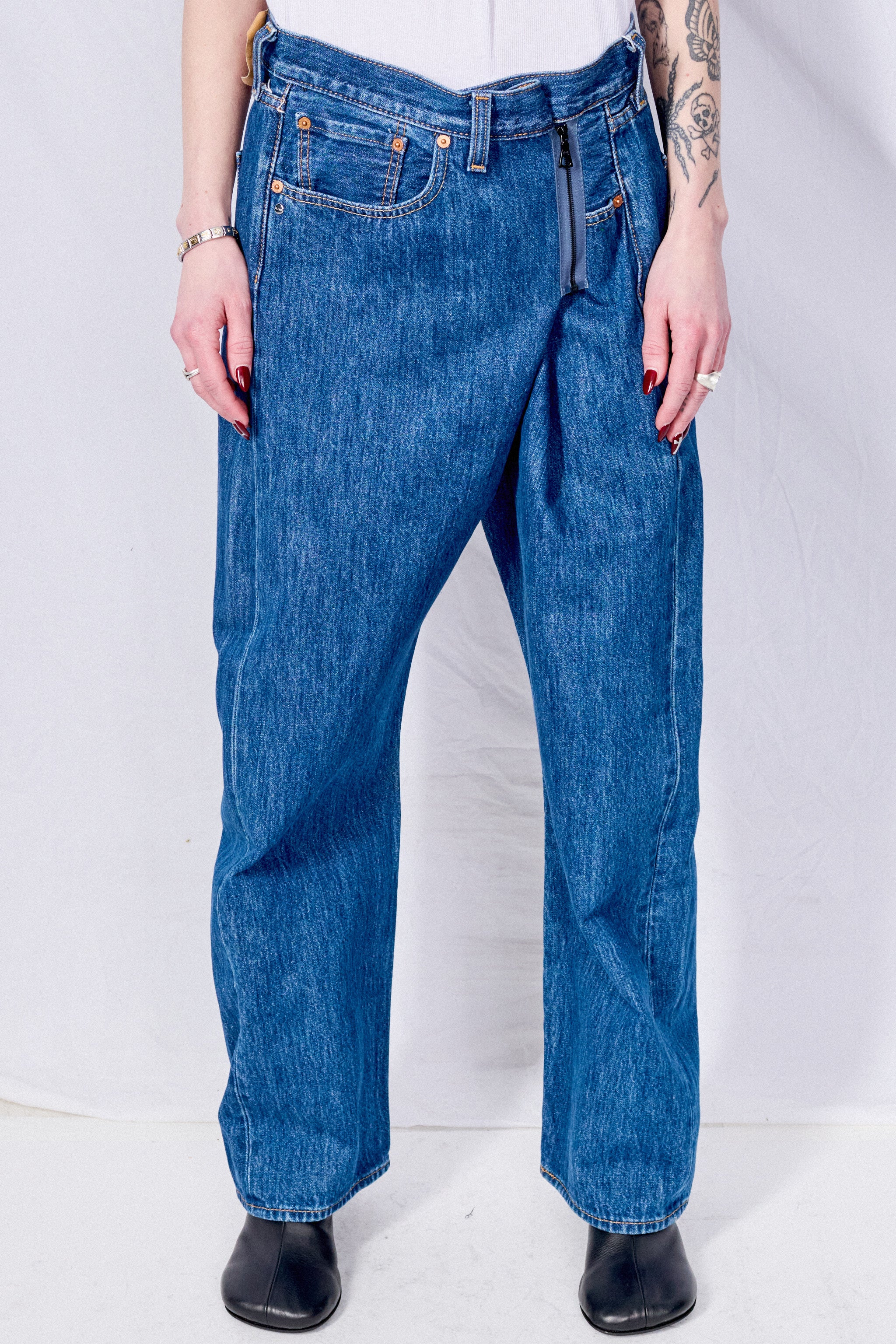 Blue Smll Readymade Vintage Denim