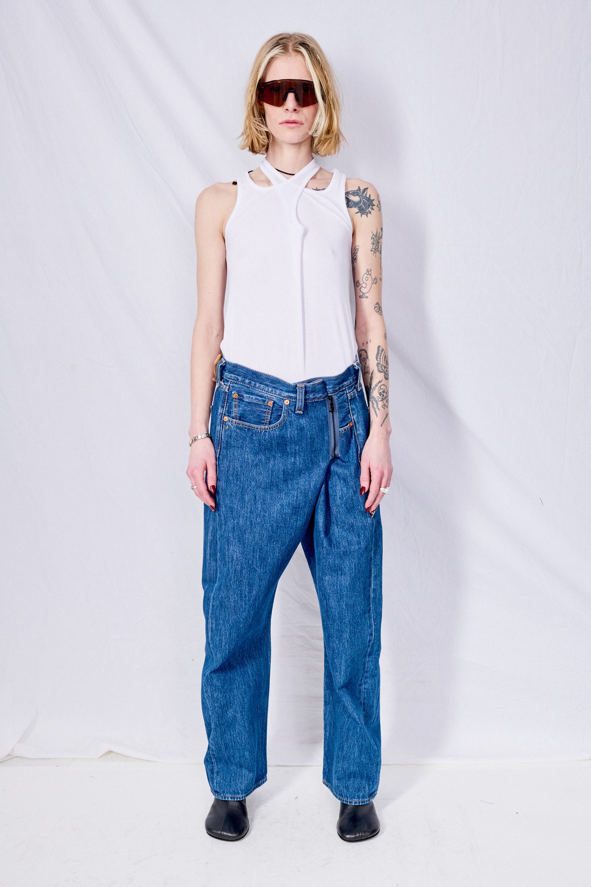 Blue Smll Readymade Vintage Denim