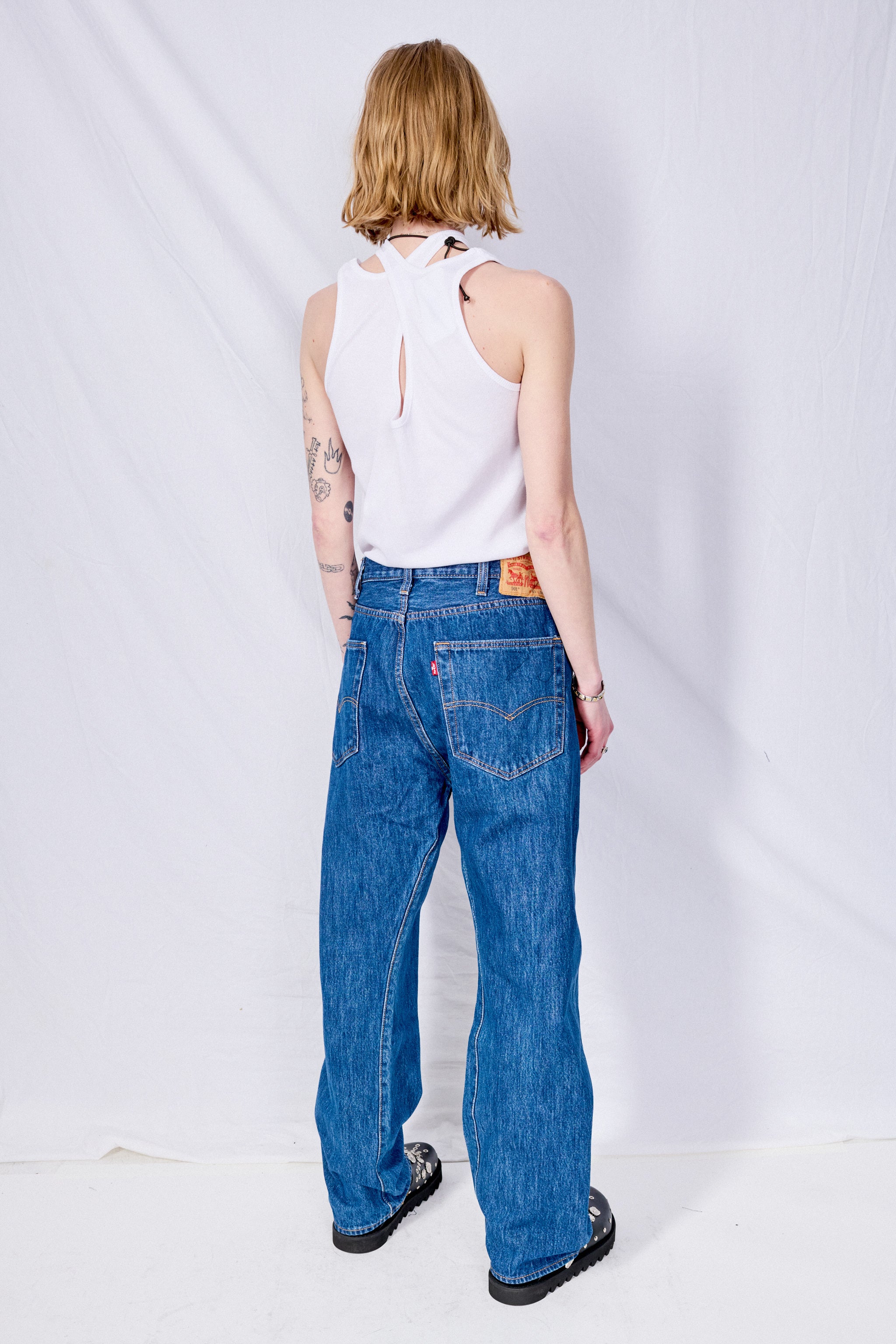 Blue Smll Readymade Vintage Denim