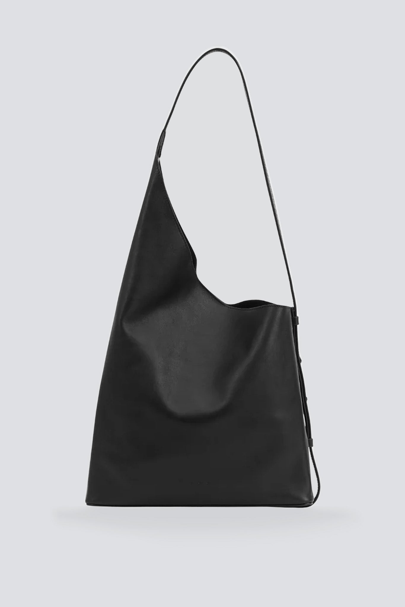 Aesther Ekme Black Sway Baguette Bag